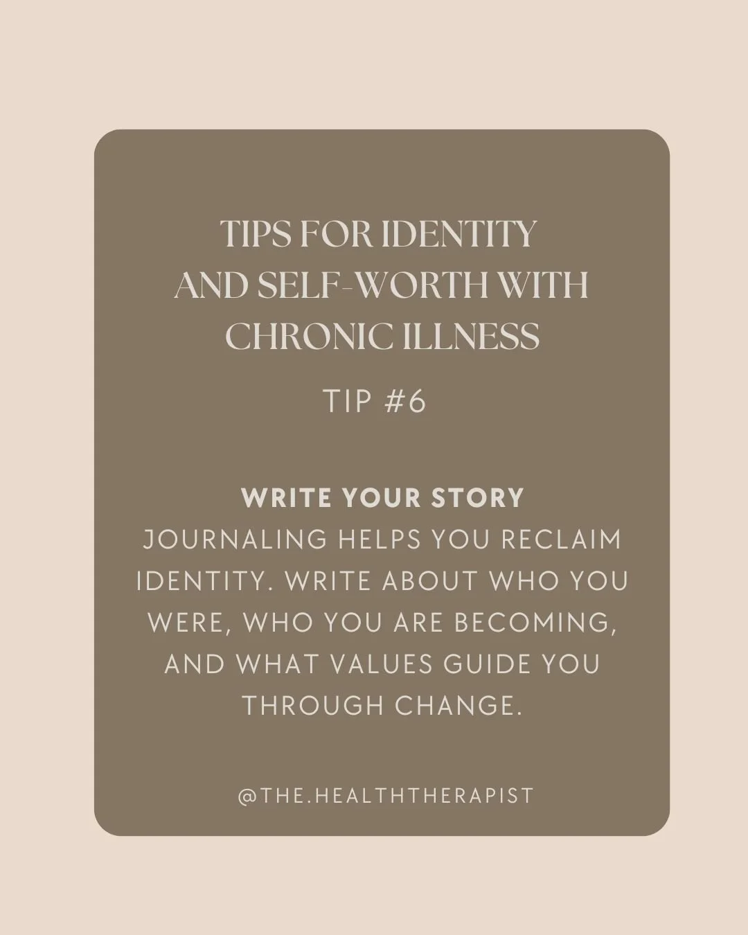 #chronicillness #chronicillnesslife #chronicillnesswarrior #spoonielife #spooniecommunity #chronicillnesssupport #invisibleillness #autoimmunedisease #chronicpain #mentalhealth #mentalhealthawareness #selfworth #selfesteem #selfcompassion #identity #