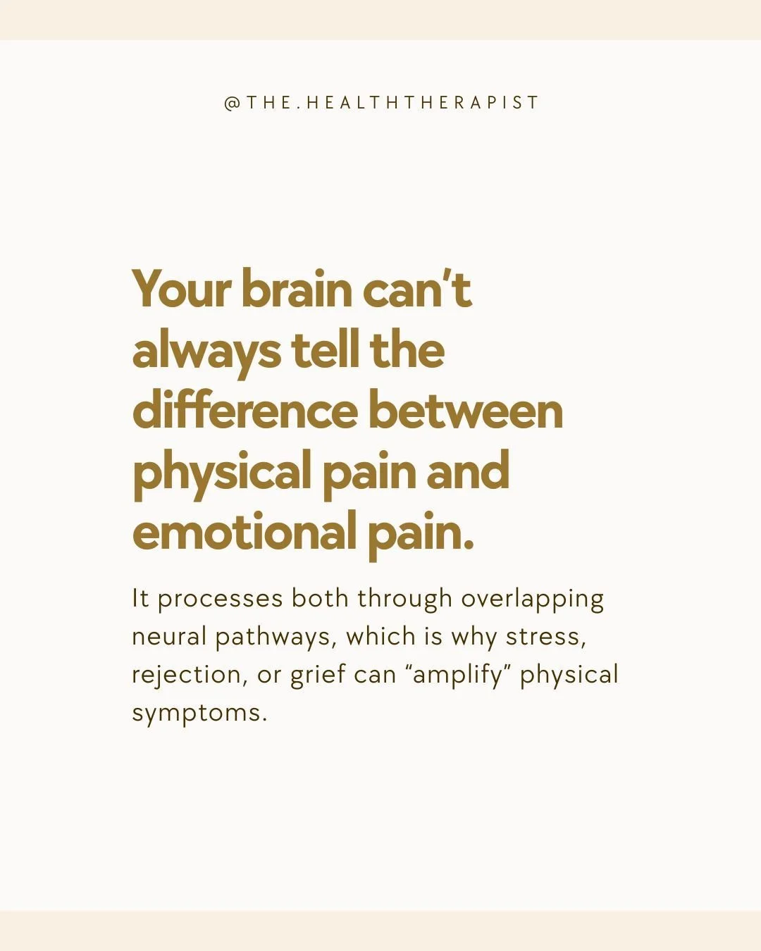 Your brain uses many of the same pathways to process physical pain and emotional pain. That&rsquo;s why stress, rejection, grief, or feeling misunderstood can make your symptoms spike. When you live with chronic illness, it&rsquo;s not &ldquo;just in