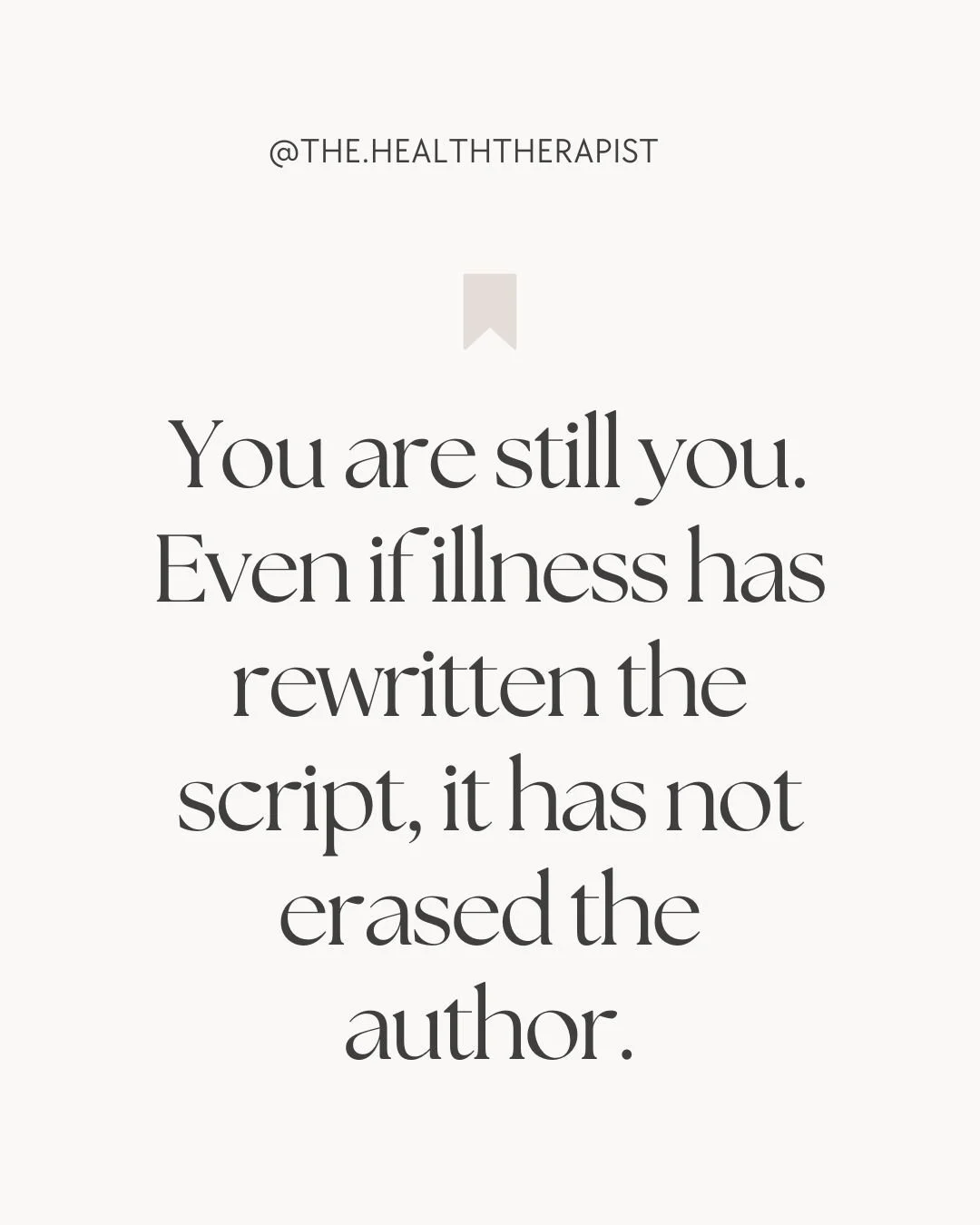 A gentle reminder for anyone living with chronic illness: your experiences are real, your feelings are valid, and your story deserves to be heard. 💛

#chronicillness #thehealththerapist #chronicillnesscommunity #spoonielife #invisibleillness #chroni
