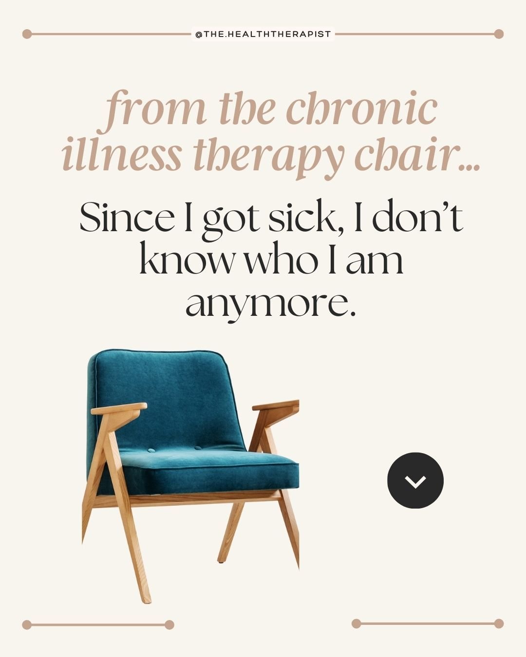 Chronic illness shifts identity in ways you never expected.
Parts of you get quieter. Others fall away. New ones emerge.
It&rsquo;s not a personal failure &mdash; it&rsquo;s an outcome of living in a body that&rsquo;s changed the rules.
Identity isn&