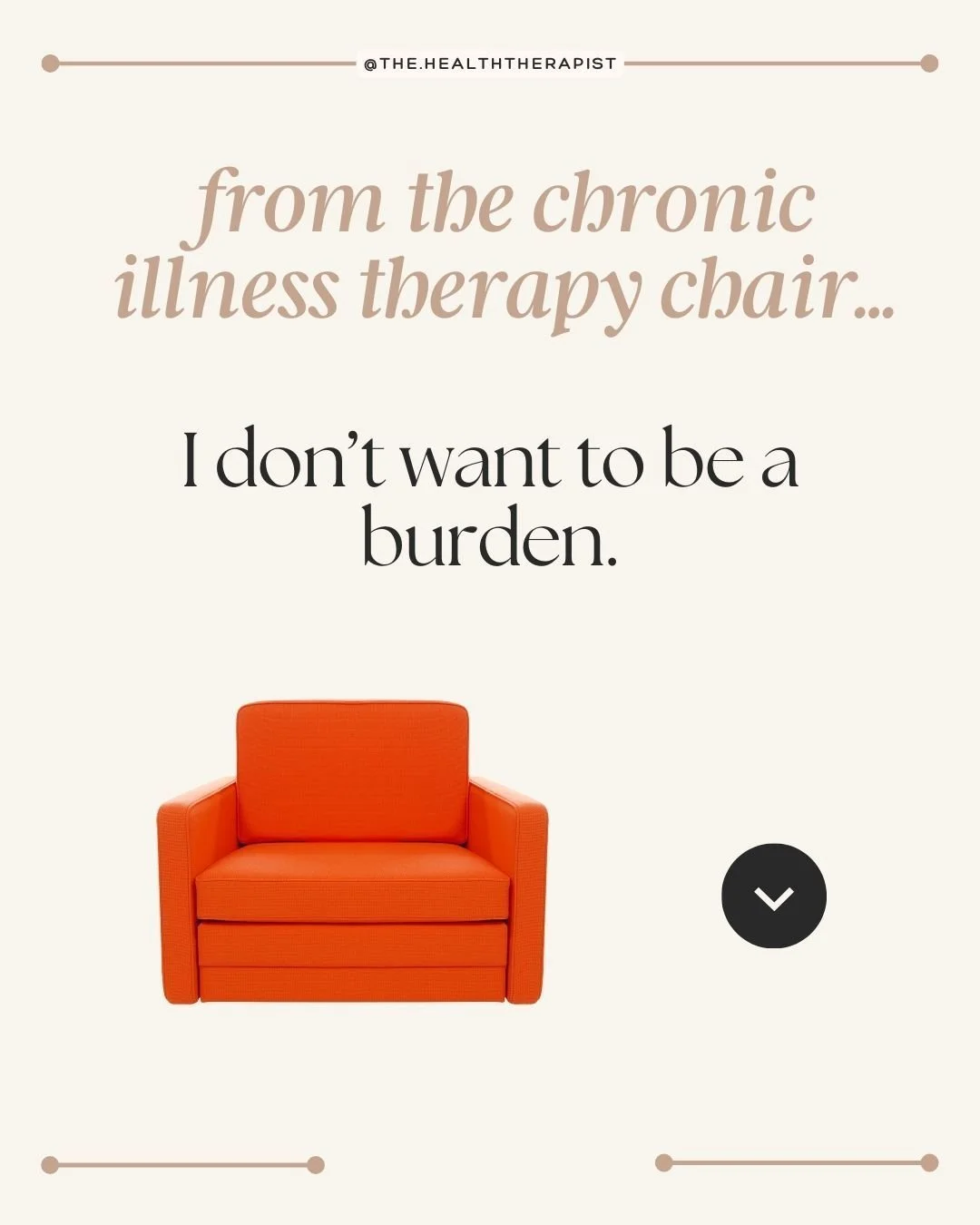 This fear shows up again and again in chronic illness therapy.
But needing help doesn&rsquo;t make you a burden &mdash; it makes you human.
Your needs aren&rsquo;t excessive. Your emotions aren&rsquo;t inconvenient.
Relationships deepen when we allow