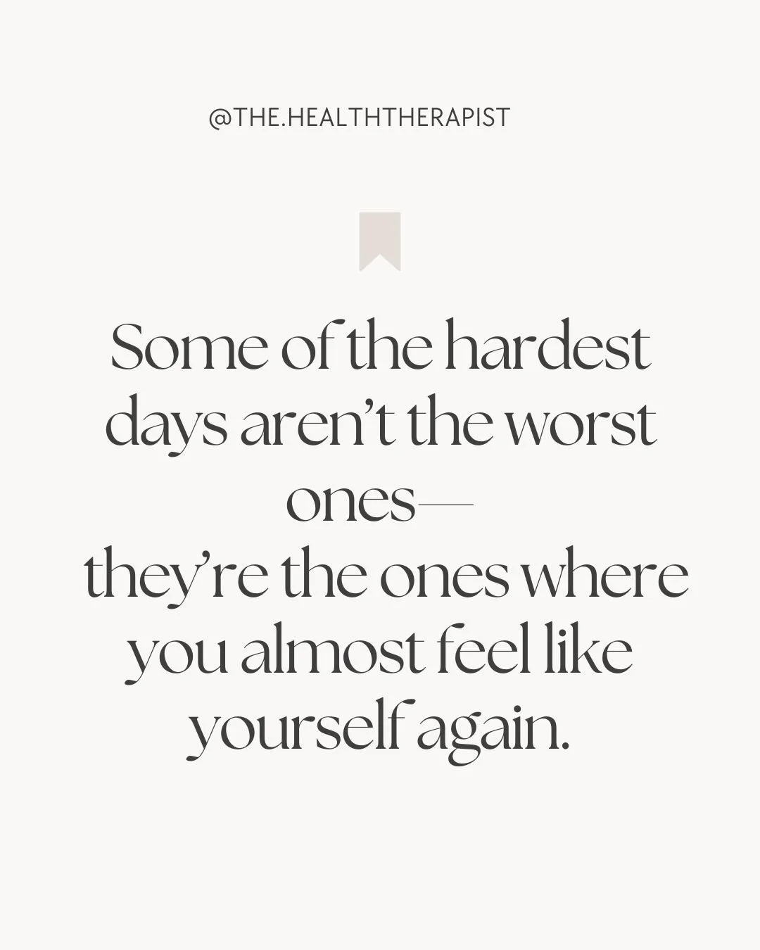 Sometimes the hardest days aren&rsquo;t the ones where everything feels heavy.

They&rsquo;re the ones where you catch a glimpse of how things used to feel&mdash;
a little more energy, a little more clarity, a sense of almost.

And for a moment, it f