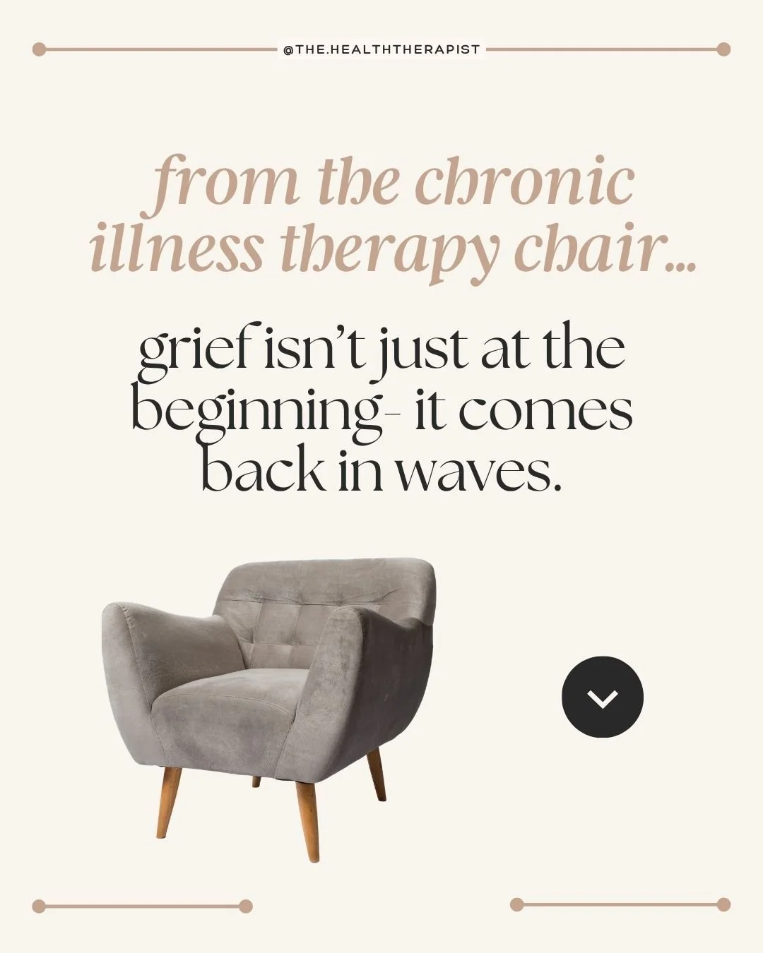 Grief doesn&rsquo;t just show up at the beginning&mdash;
it comes back in waves, often when you least expect it.

It can surface on a good day,
when you remember how things used to feel.

In a moment of comparison&mdash;
who you were, what you could 