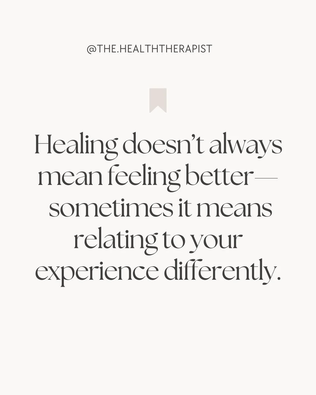 We often think of healing as the absence of symptoms.

But for many people living with chronic illness, healing looks different.

It can be found in how you respond to what&rsquo;s happening&mdash;
how you relate to your body, your thoughts, your emo