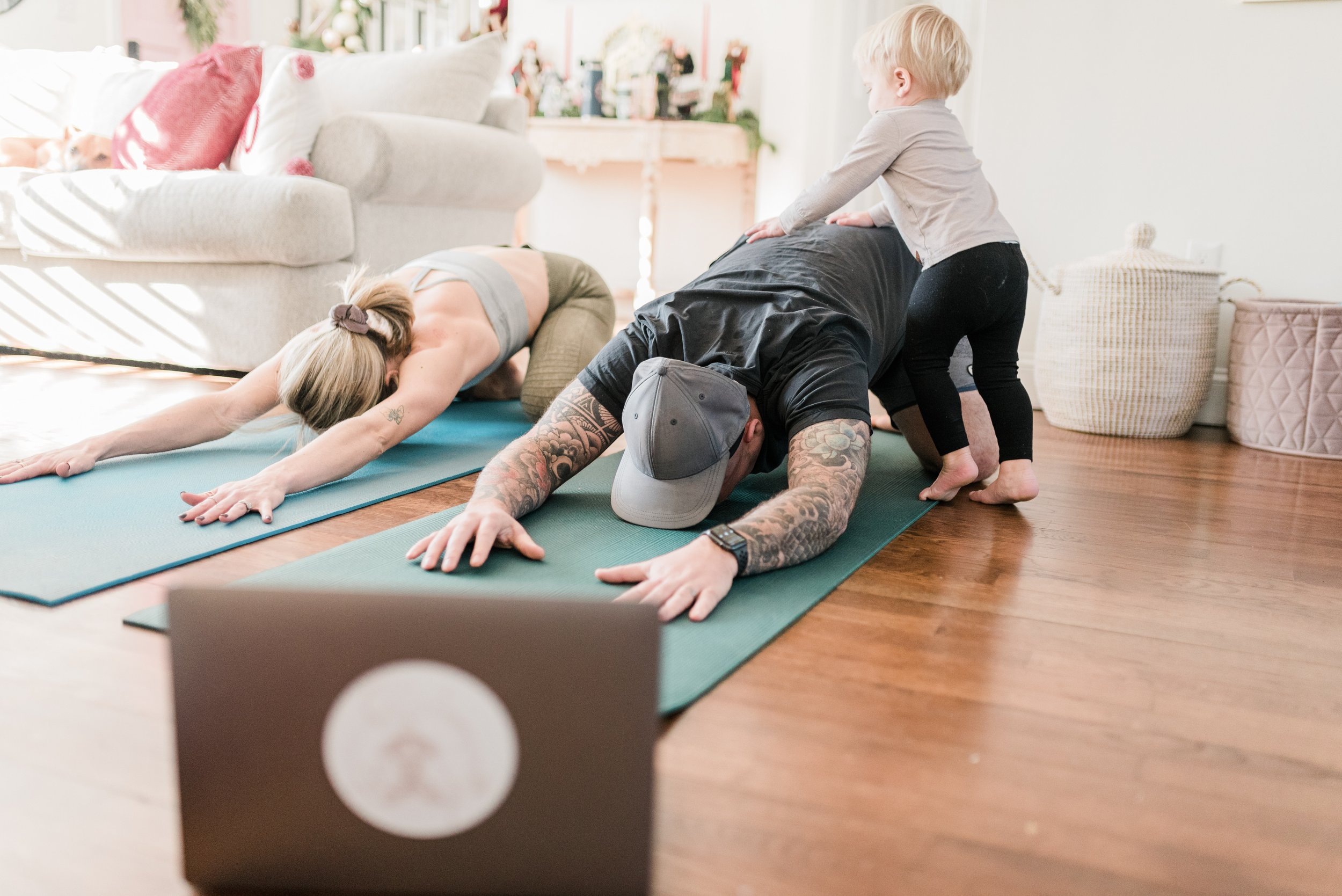Family Yoga with 2 Mindful Girls