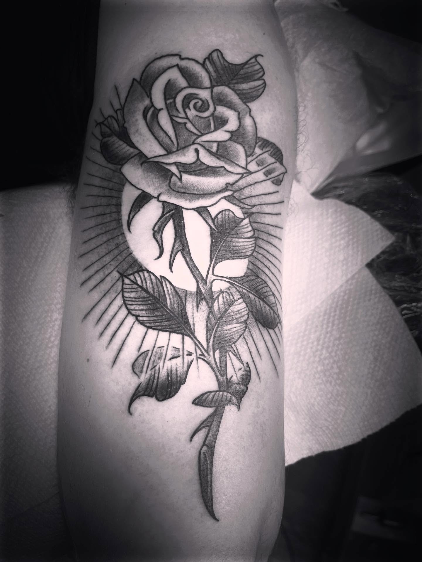 Did this dope tattoo of my buddy Jake.