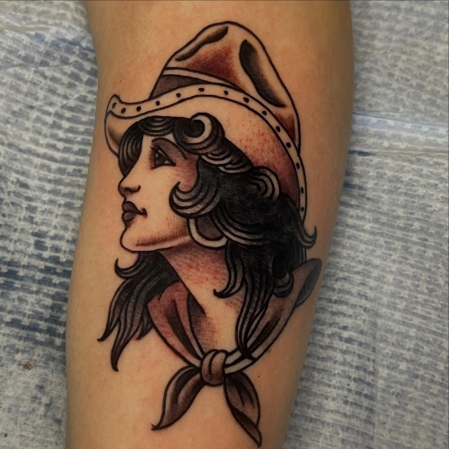 Fun walk in cowgirl from today!