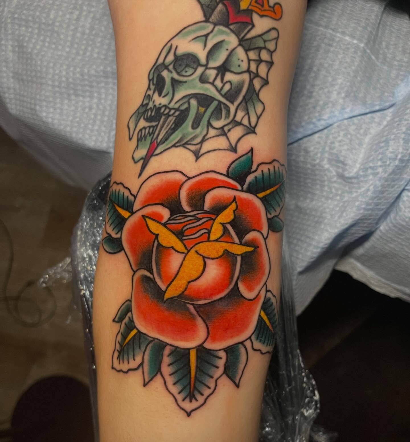 Elbow rose I did today