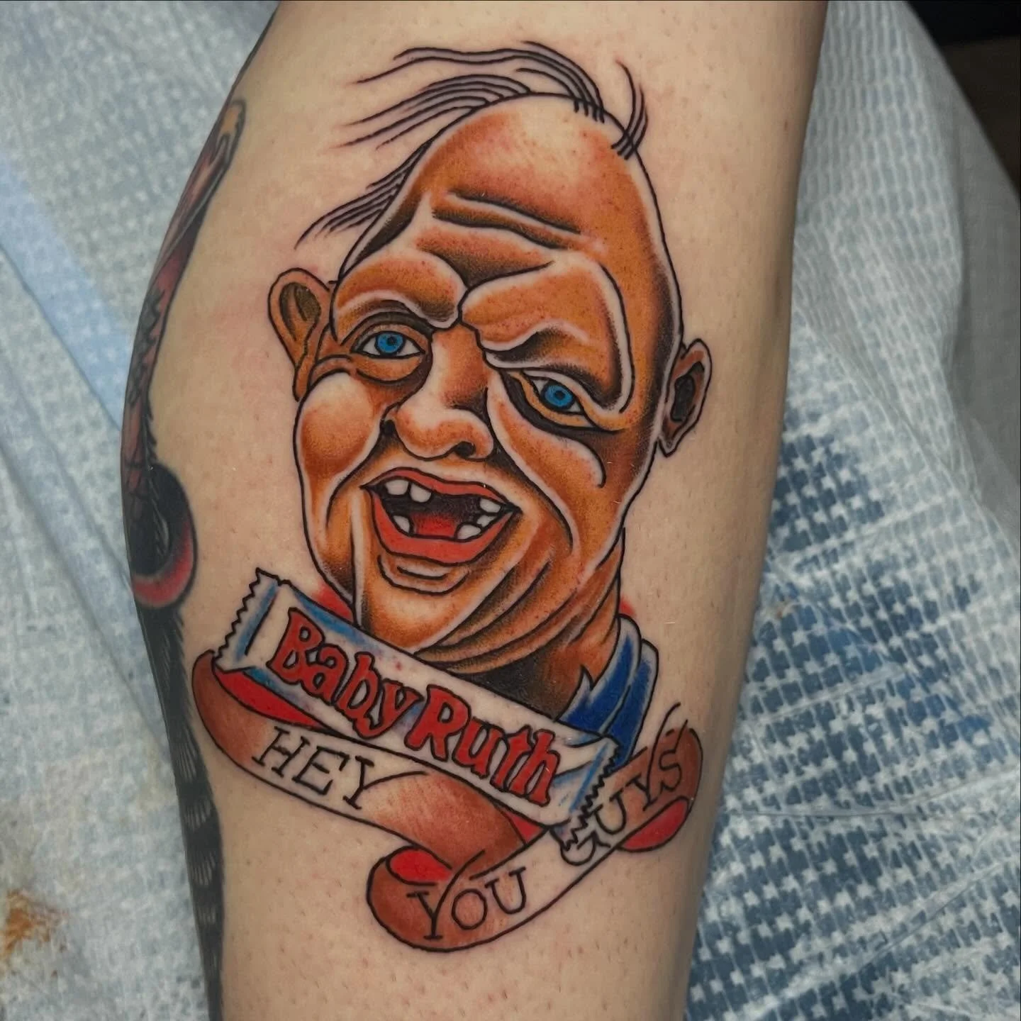 Fun one from  my line drawing book done today! Call or text to book 617-752-2839!!