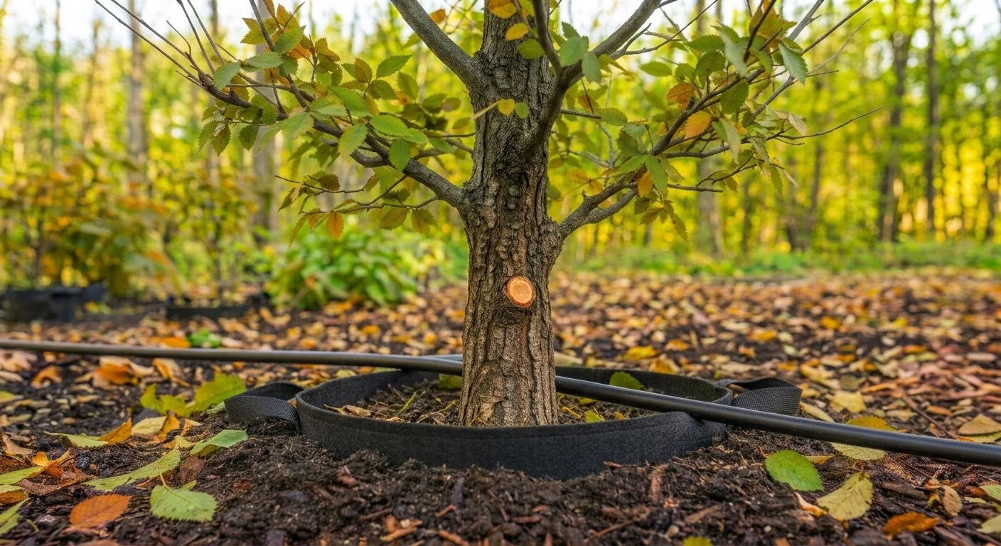 Smart watering, better roots