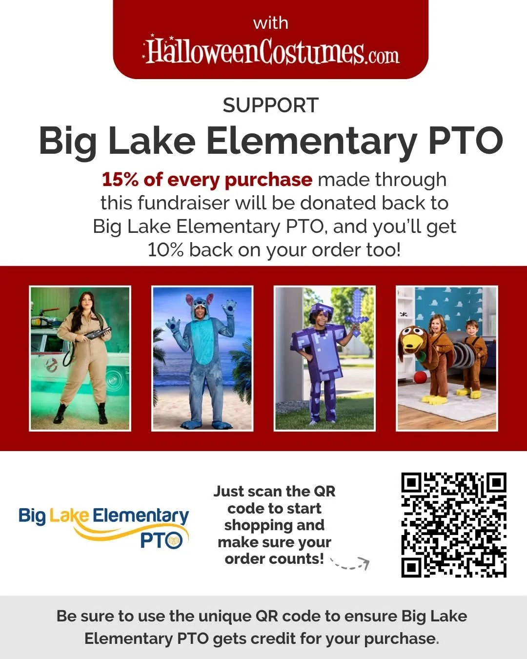 Halloween Costume Fundraiser