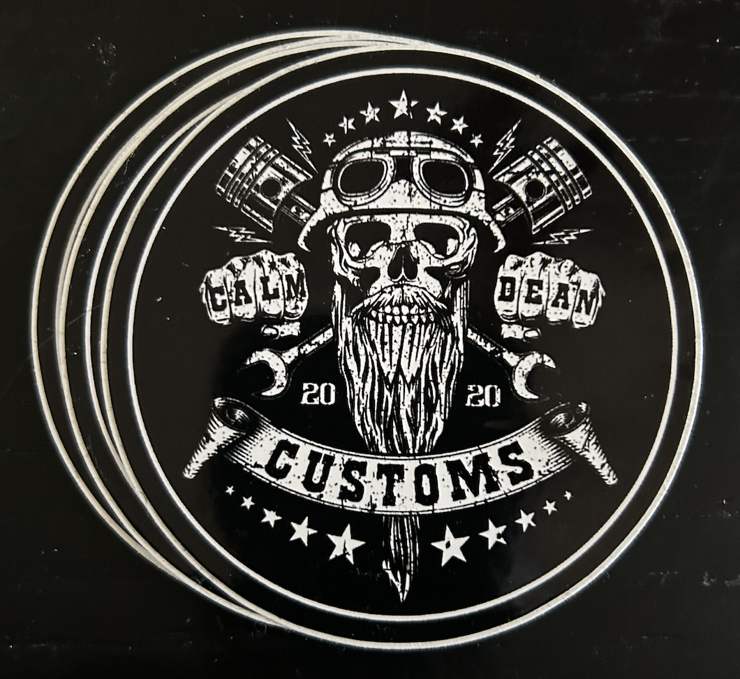 Calm Dean Custom Sticker