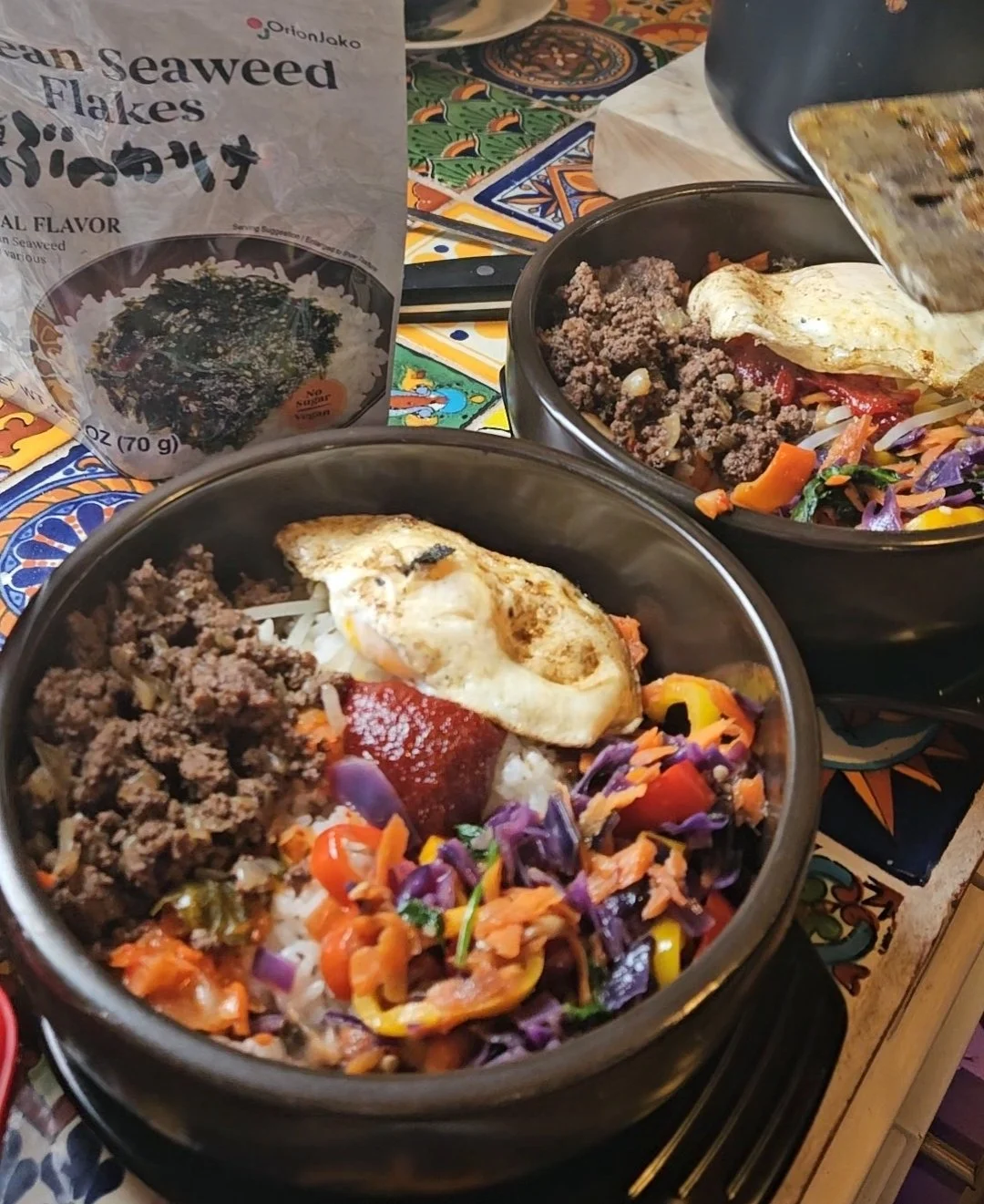 Bibimbop at The Hohnstead Glamping Cabins near Missoula Montana