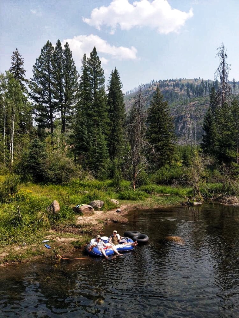 The Infinity Float, only 5 miles away from The Hohnstead Glamping Cabins Resort