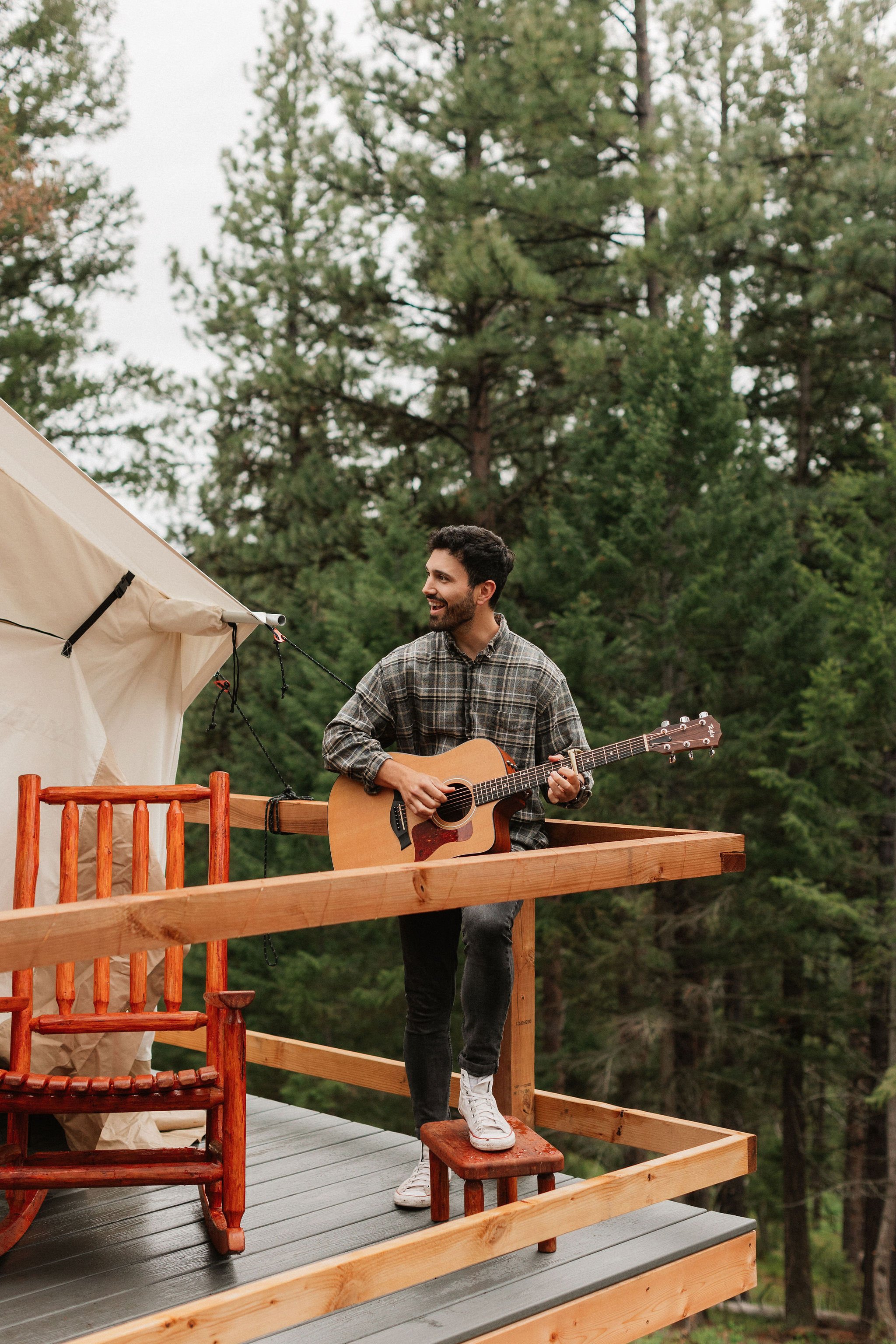 Are you an artist/musician/maker? Check out our Artist Fellowship Program at The Hohnstead Glamping Cabins Resort near Missoula, Montana