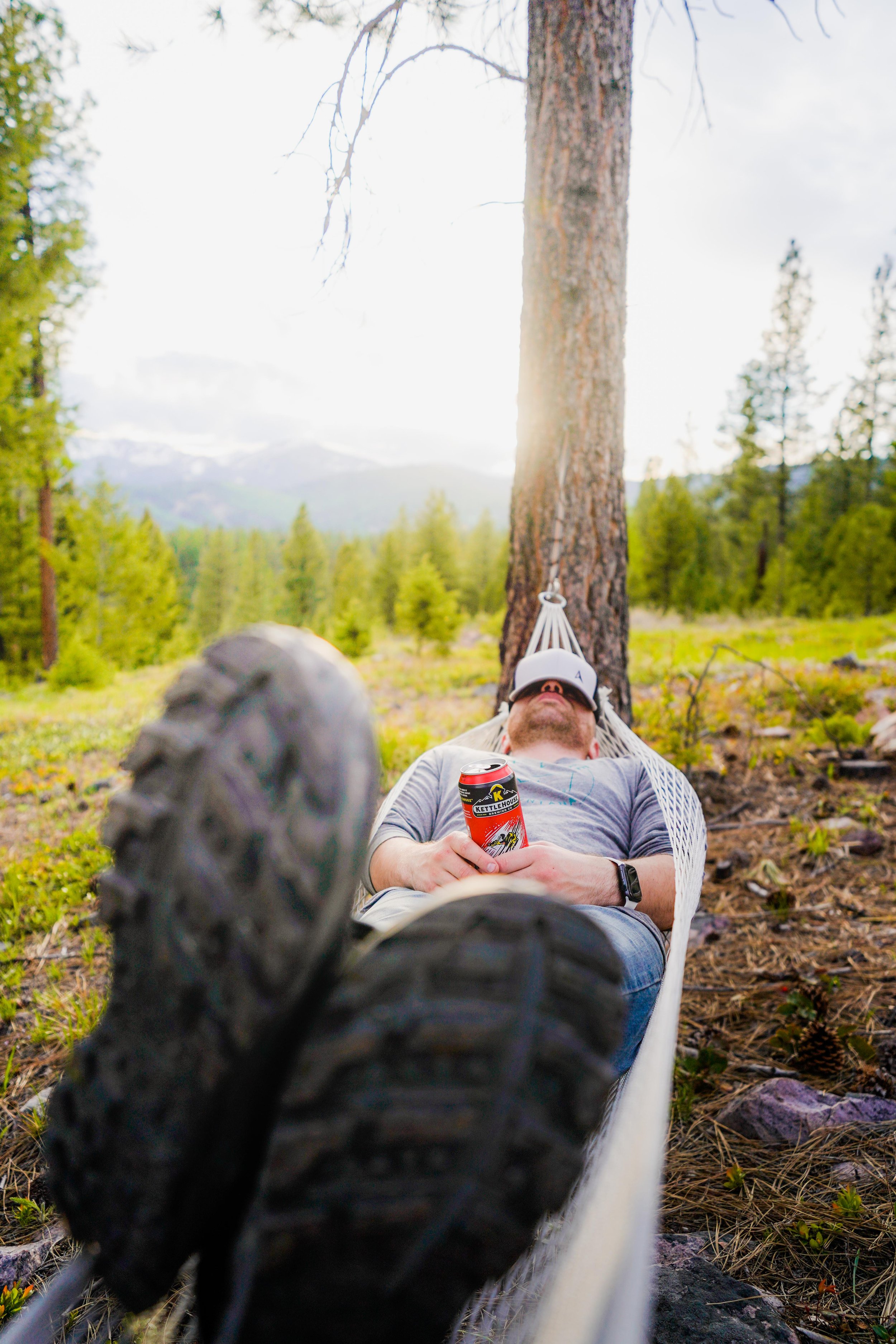 Summers in Montana are for taking naps in a hammock in the woods. Are you in?