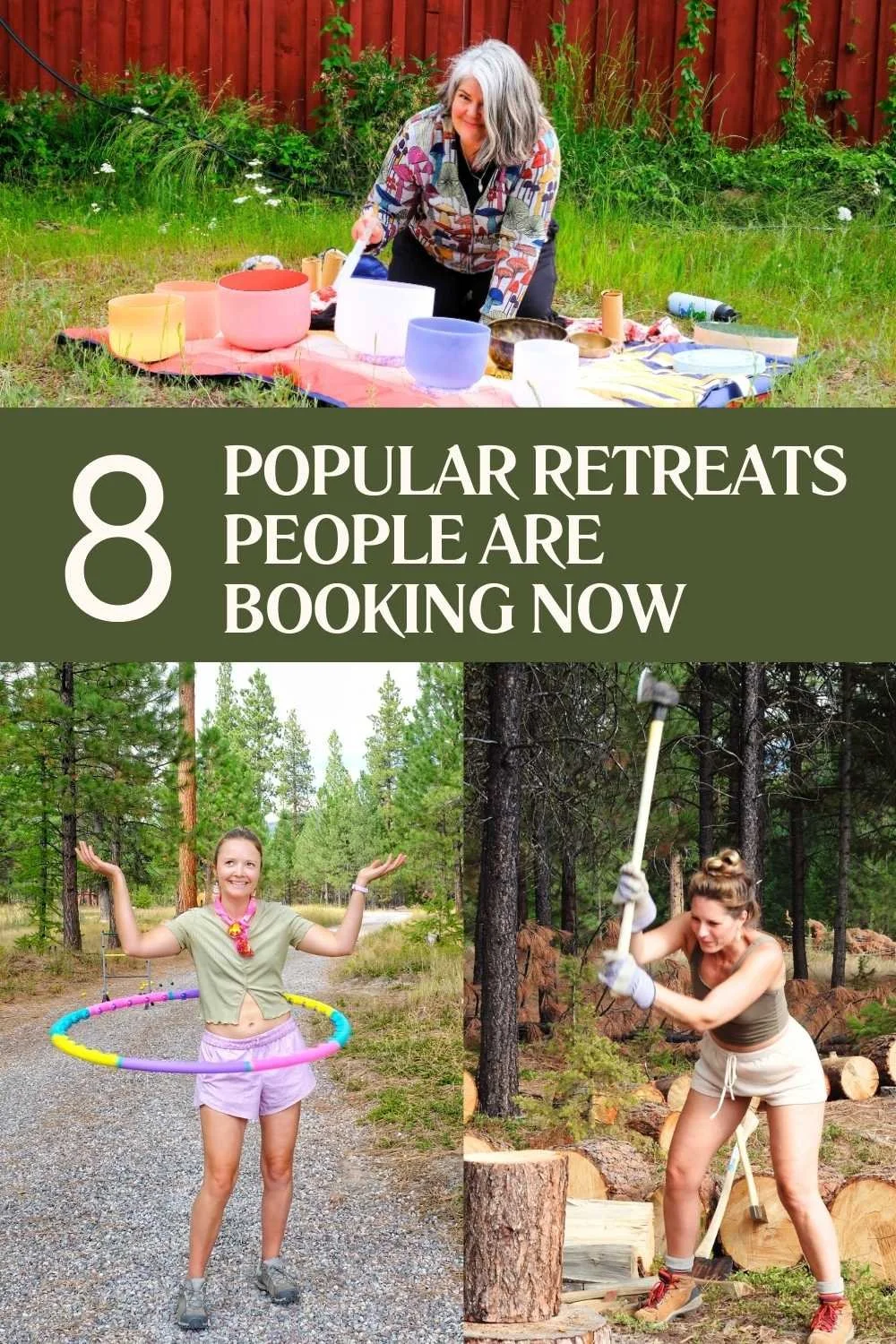 8 Popular Retreats People Are Booking Now