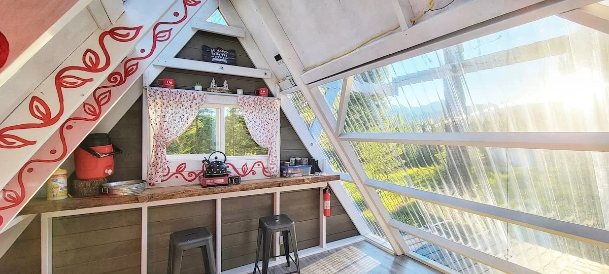 The Stargazer Cabin near Missoula Montana