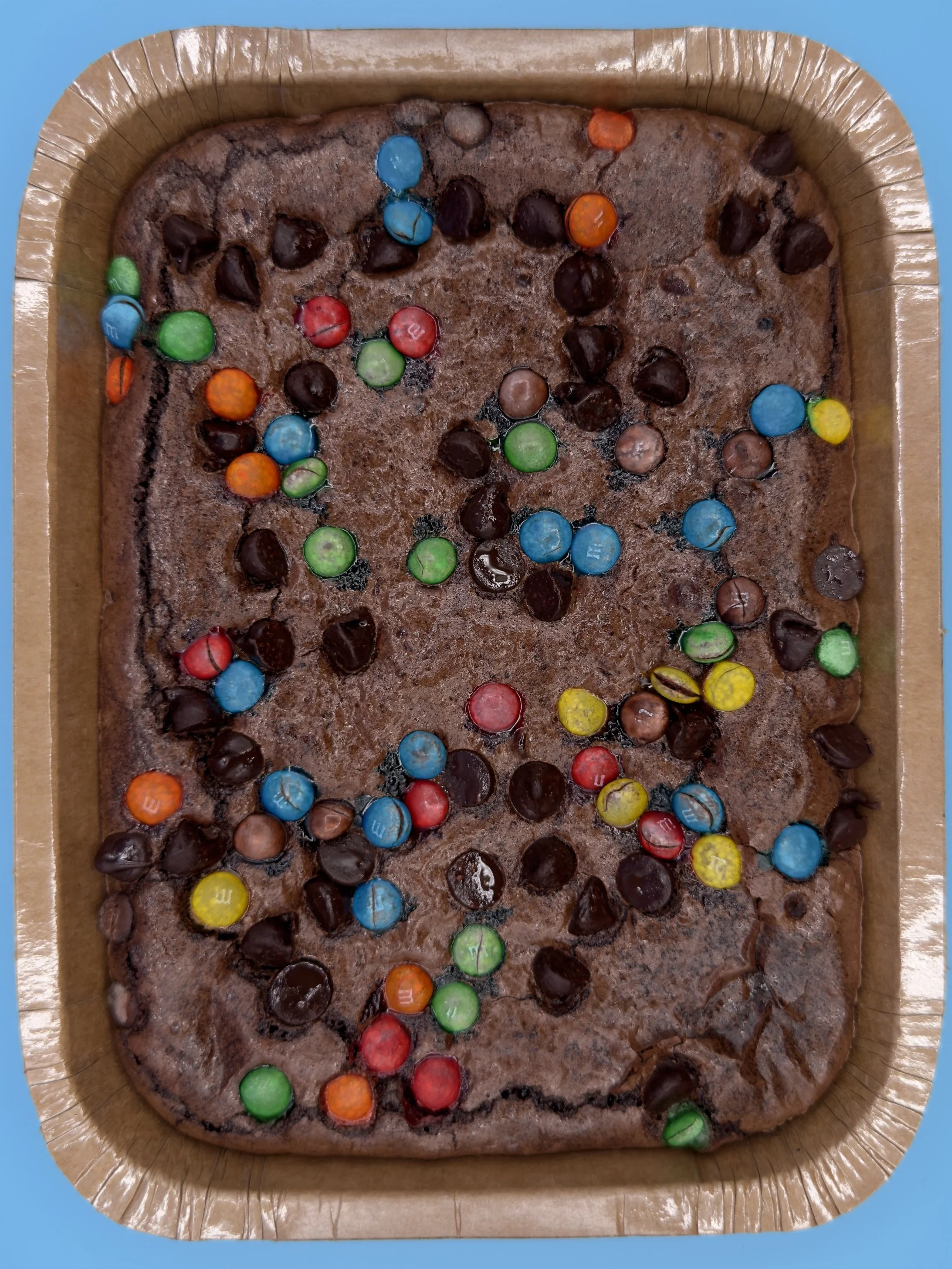 M&M  Brownie