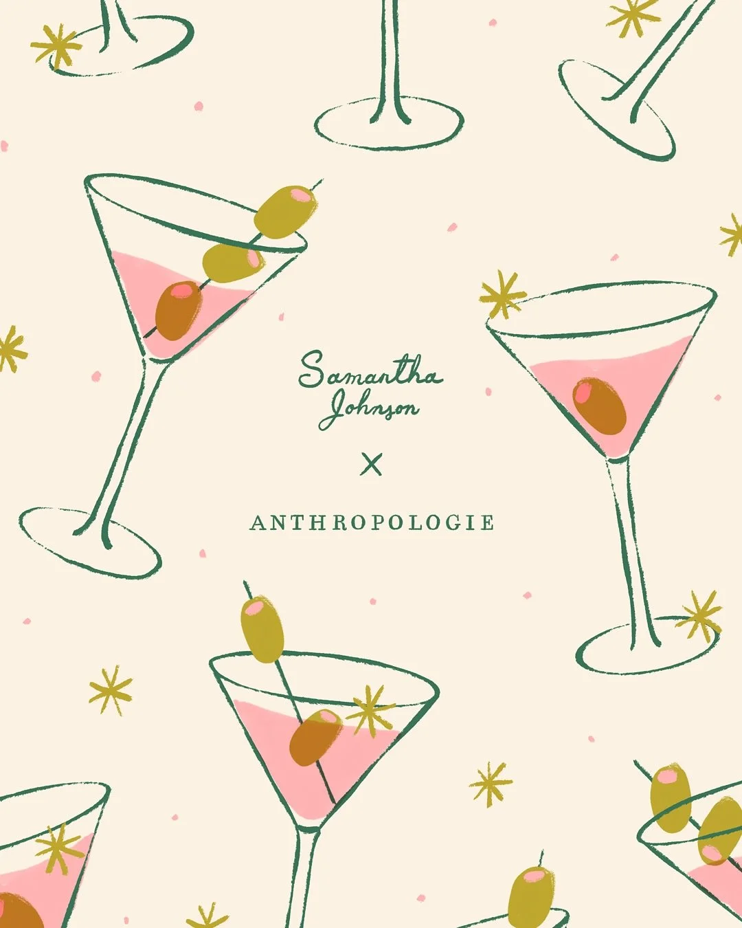 My new pajama collaboration with @anthropologie is now available! 
&bull;
&bull;
&bull;
&bull;
&bull;
design | pattern | illustration | color inspo | designer | art licensing | artist