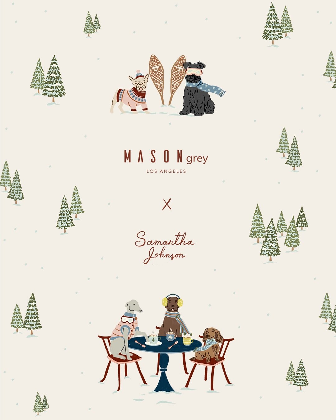 My new holiday pup print for @masongreyla is now available!
&bull;
&bull;
&bull;
&bull;
&bull;
design | pattern | illustration | color inspo | designer | art licensing | artist | Christmas | drawing
