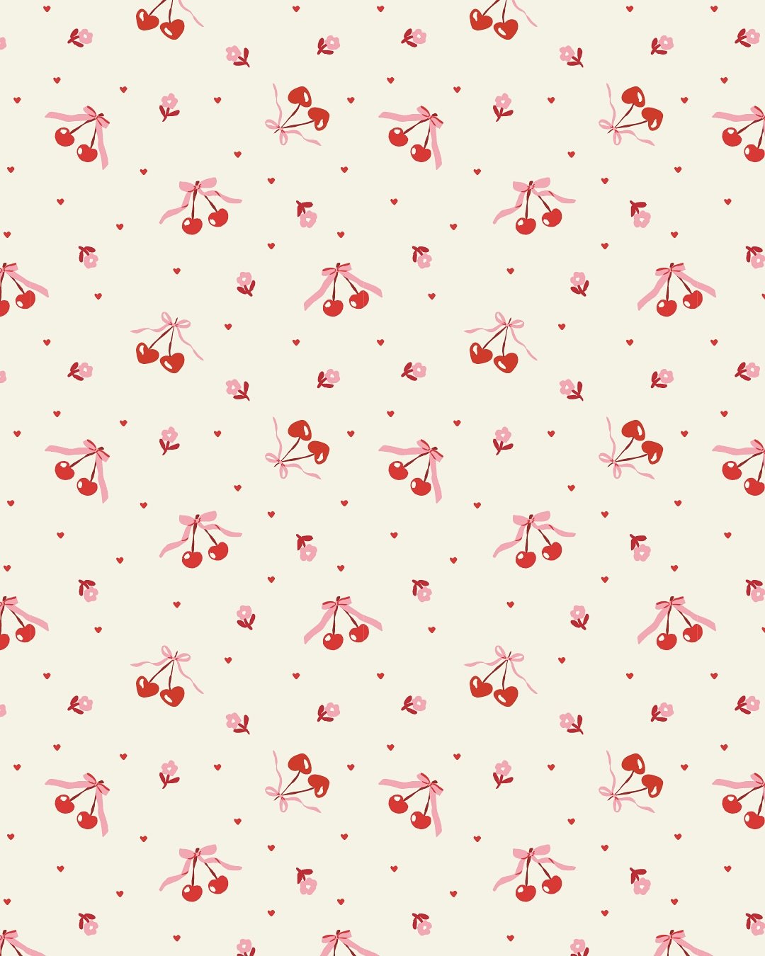 Ma Ch&eacute;rie collection for @mymindseyeinc 🍒
&bull;
&bull;
&bull;
&bull;
&bull;
design | pattern | illustration | color inspo | designer | art licensing | artist | valentines | drawing