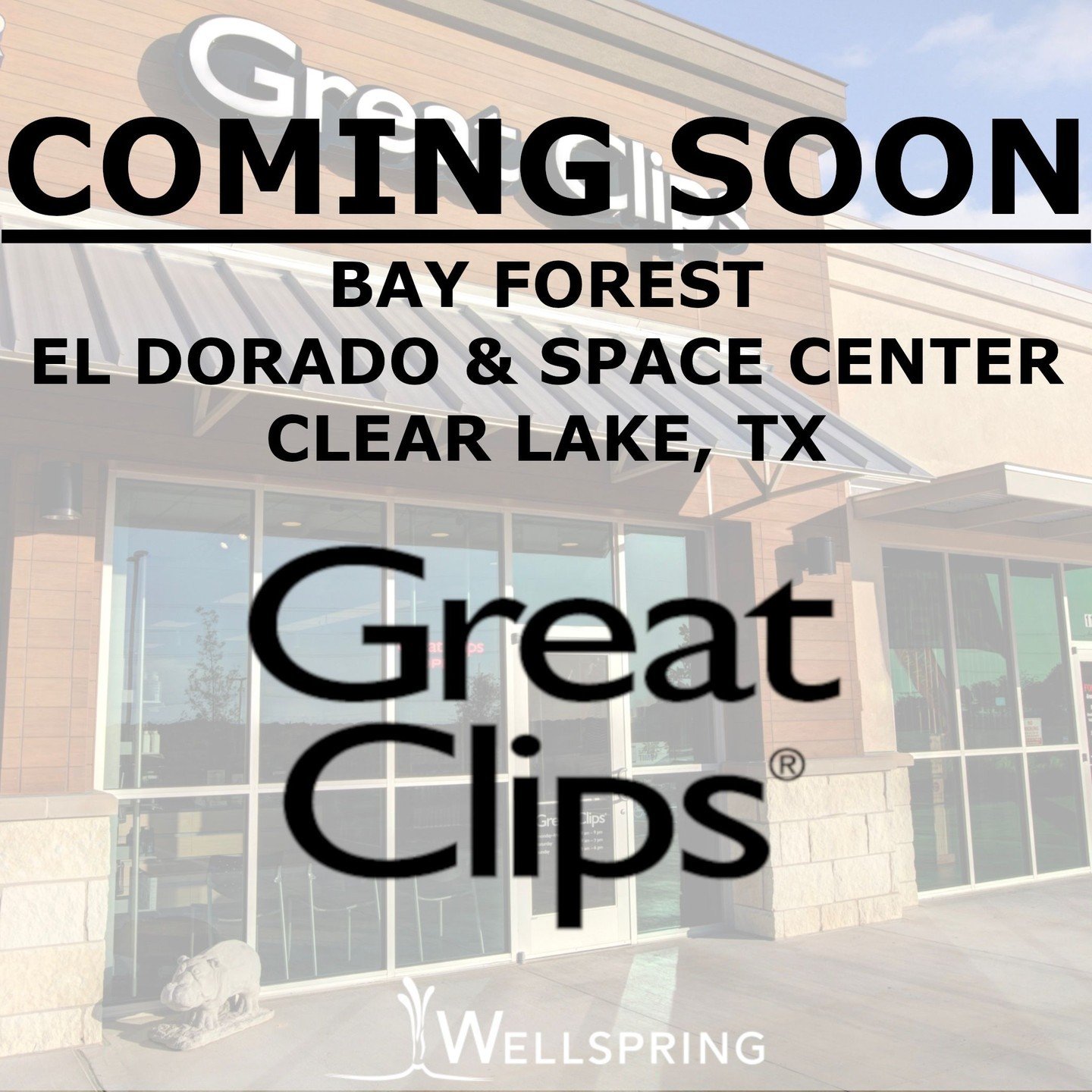 Happy New Year! Kicking off 2025 with the announcement of a brand new Great Clips salon headed to the Brixmor shopping center in Clear Lake at El Dorado &amp; Space Center!

Lexi Rangel and Wilson Mayfield with Brixmor represented the Landlord. Marsh
