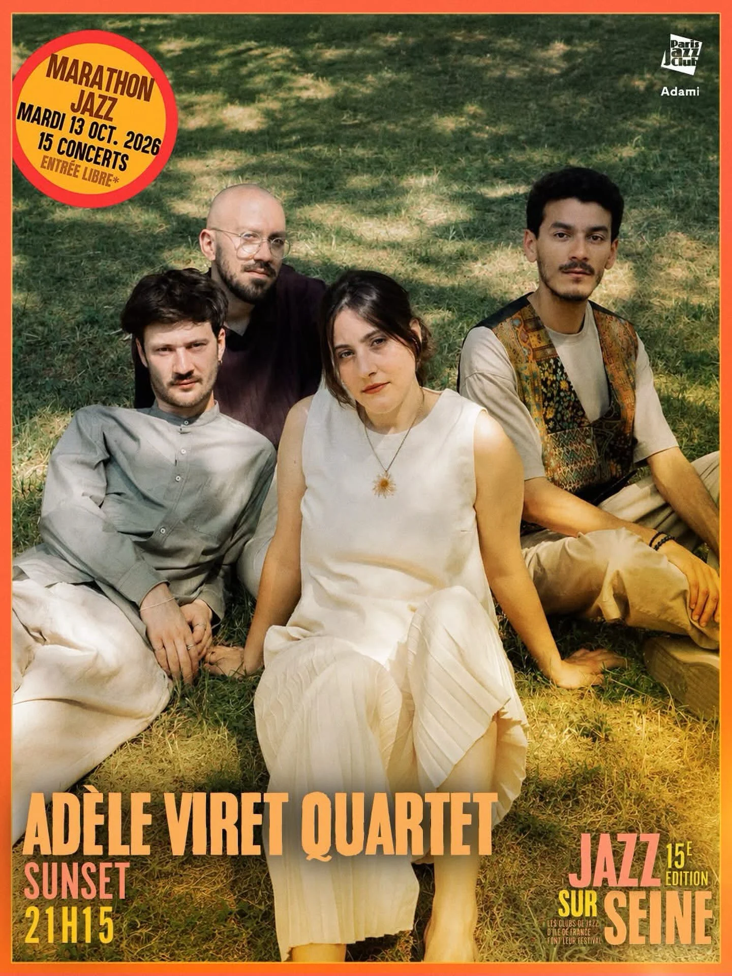 On pr&eacute;sente Spirality mardi au Sunset pour le marathon Jazz sur Seine 🥰🥰 see youuu