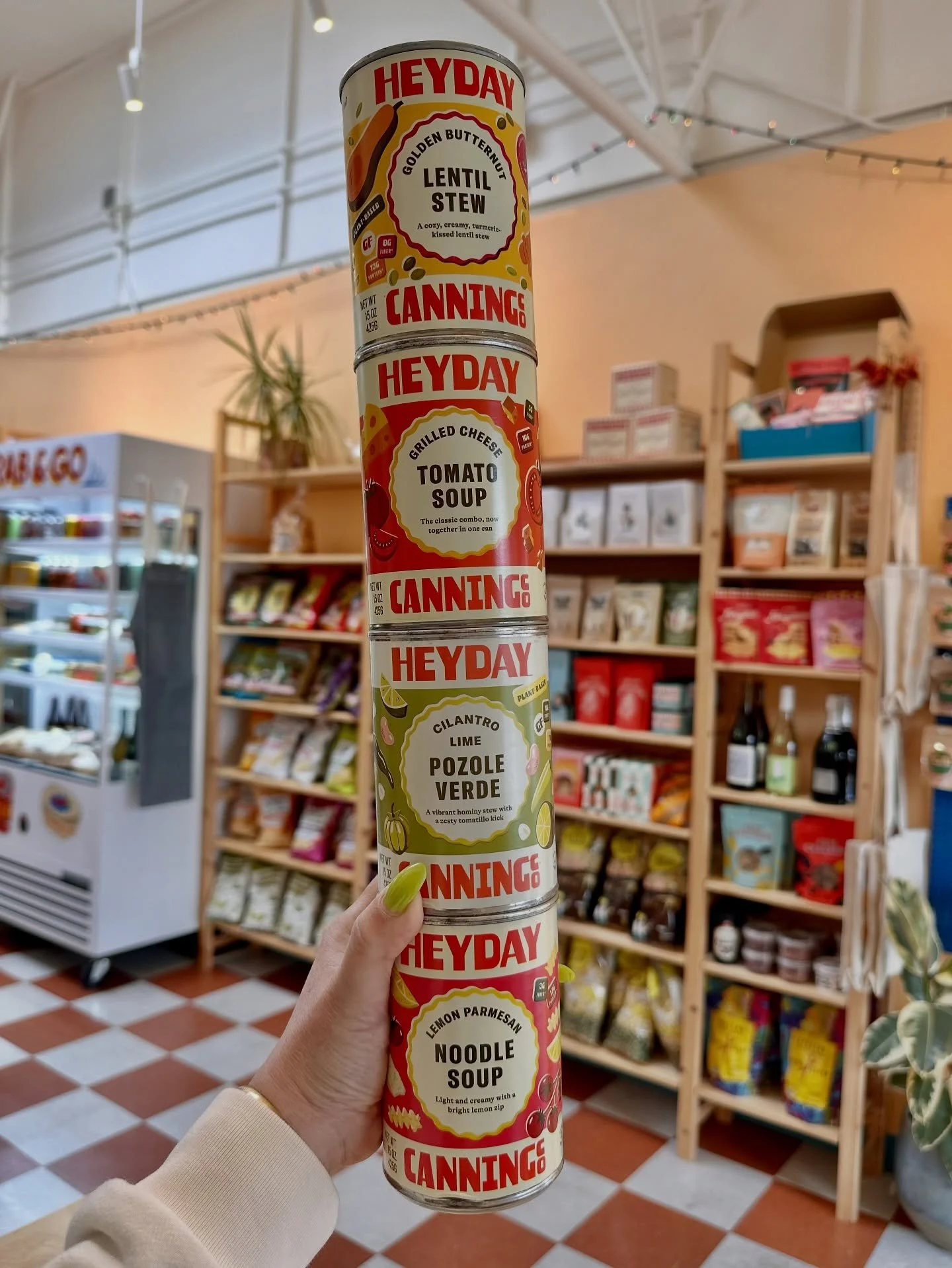 @heydaycanningco soups dropped today, just in time for this cloudy week. Dinner is made.🥫