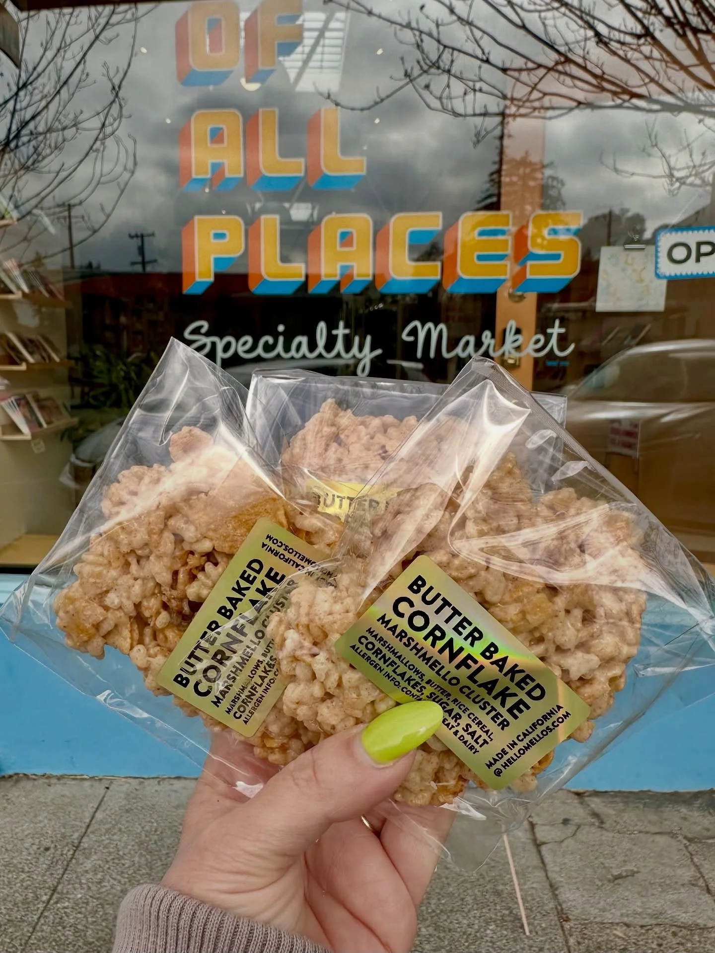 The wait is finally over, homies! After a long winter&rsquo;s nap, your beloved Butter Baked Cornflake Cluster is finally back. 🧈

And don&rsquo;t forget to stop by tomorrow to suooort @pops_creole. It&rsquo;s going to be 🔥