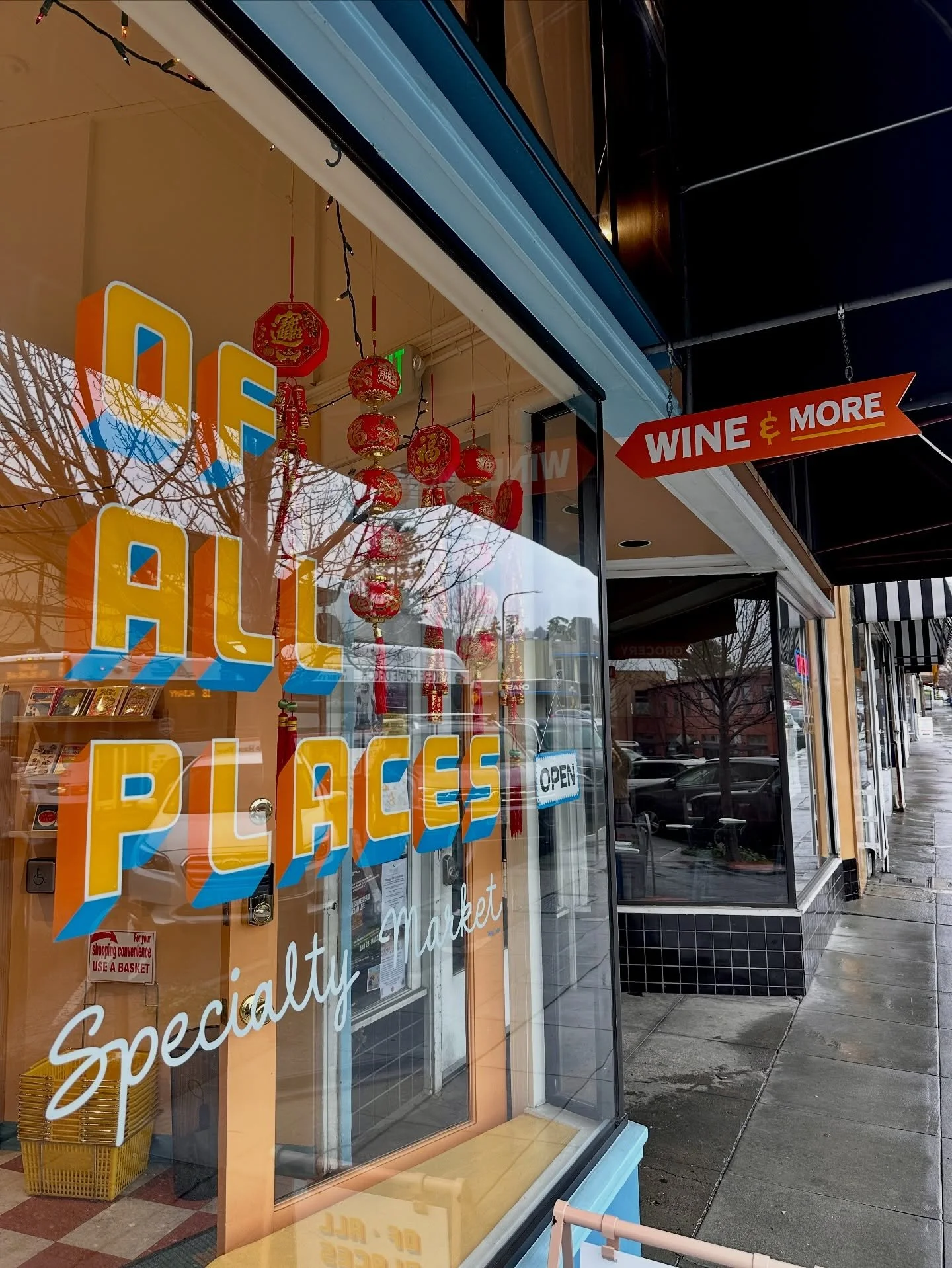 Happy Lunar New Year and Mardi Gras to all! It&rsquo;s wet n&rsquo; wild out there, but we&rsquo;re here for you, sitting as close as possible to our space heater, with all the provisions you need and want. 🎊