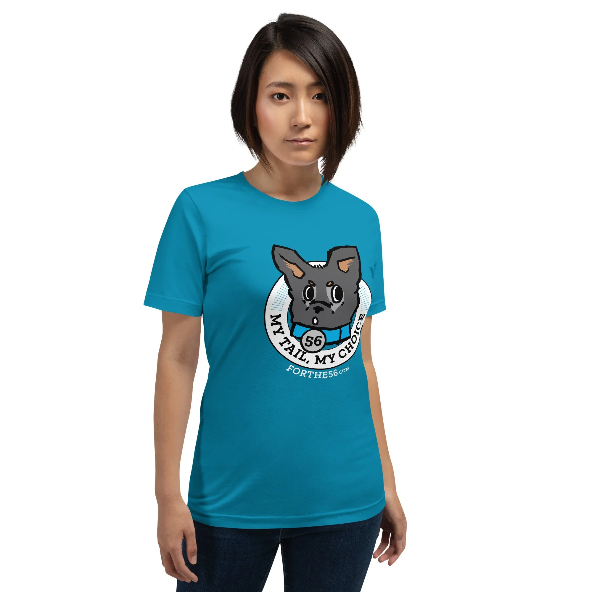"My Tail, My Choice" unisex t-shirt