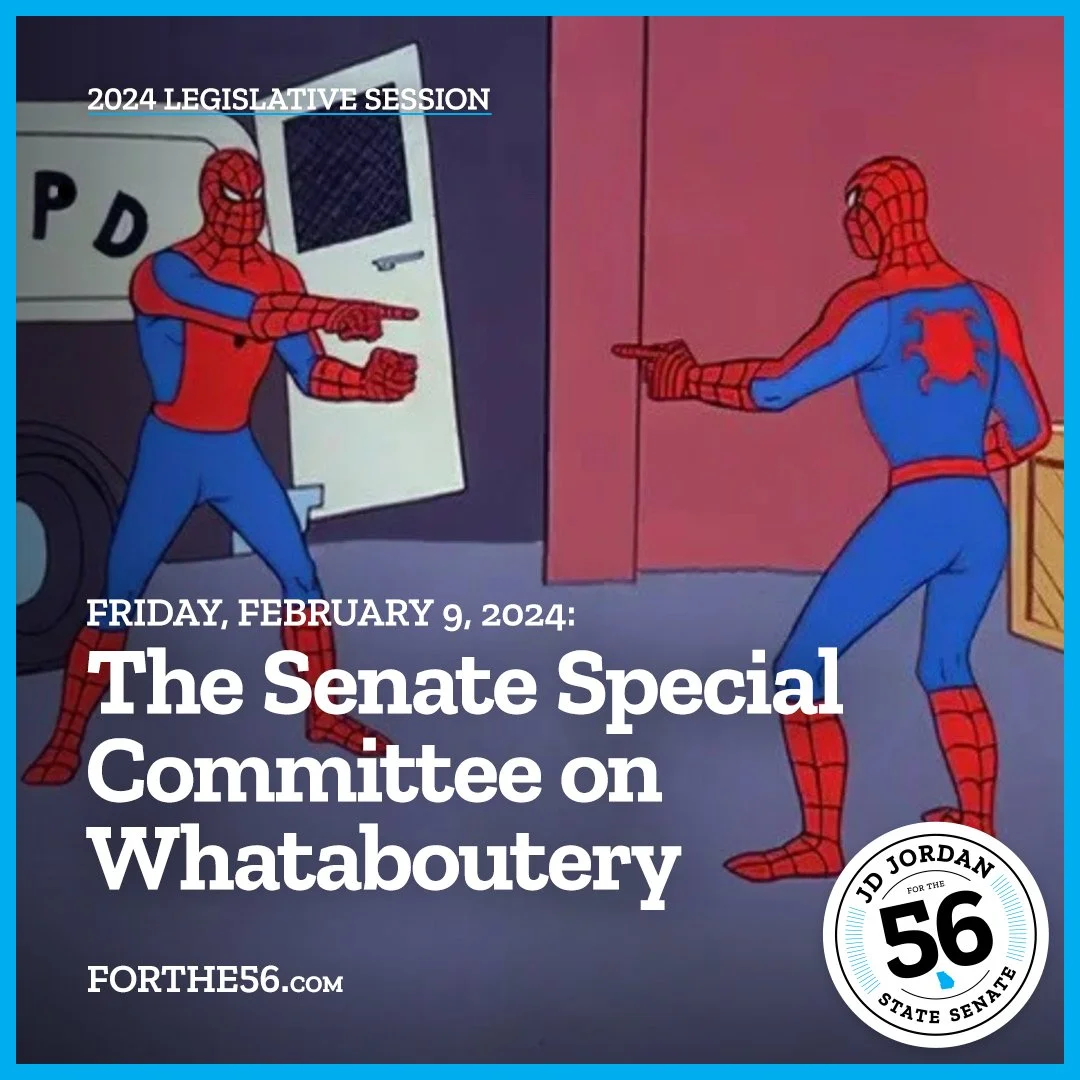 The Senate Special Committee on Whataboutery.