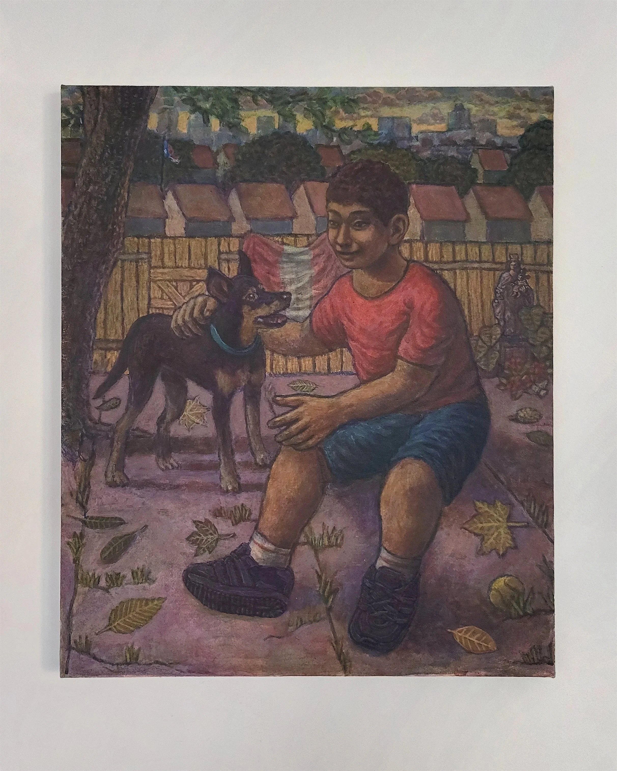 Nick y Nemo, 2025. Acrylic on canvas — 40x50cm