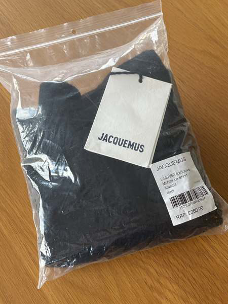 Jacquemus - Le Short Arancia Long in black mohair, SSENSE Exclusive