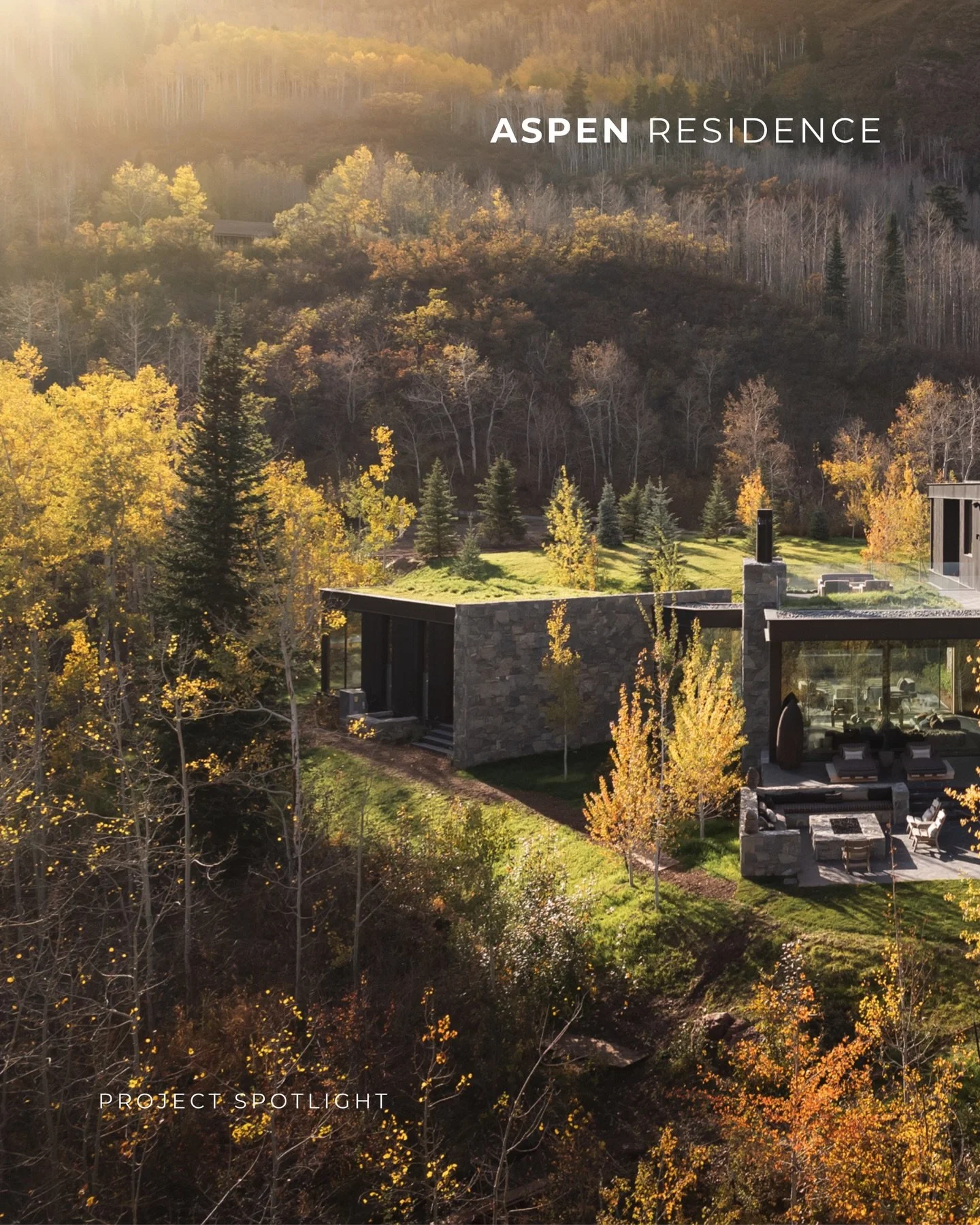 Designed by @eigelberger_archictecture, this award-winning home surrounded by Aspen groves sets a new standard for alpine luxury with privacy. 

Between its feature as a Galerie Magazine cover story and its &ldquo;Best of the Year&rdquo; outdoor spac