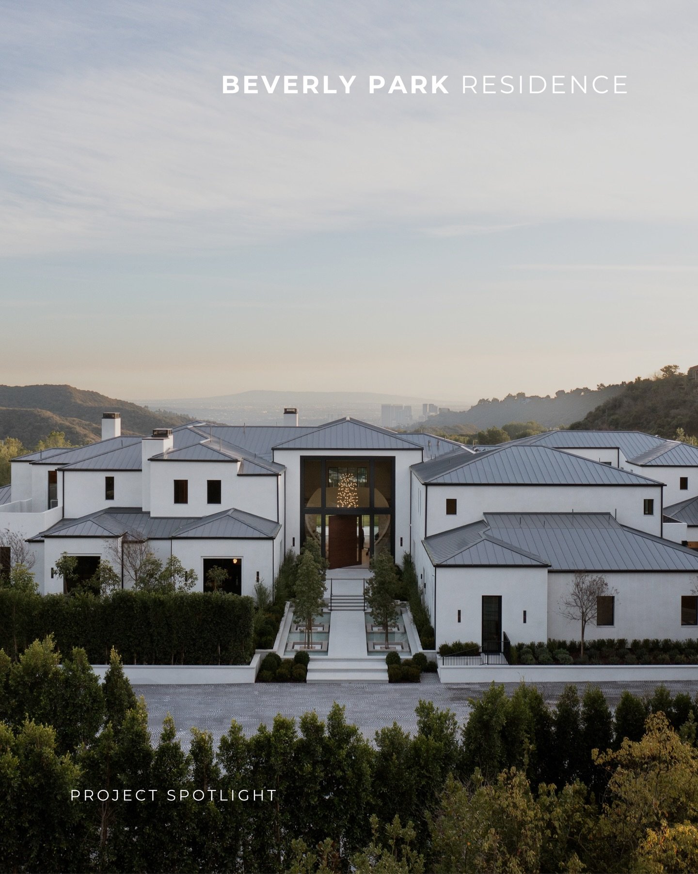 The Beverly Park Residence reimagines what it means to live in a masterpiece. Expansive sliding glass doors dissolve all boundaries and open the residence to the stunning hillside views that define Beverly Park. Our team is honored to have contribute