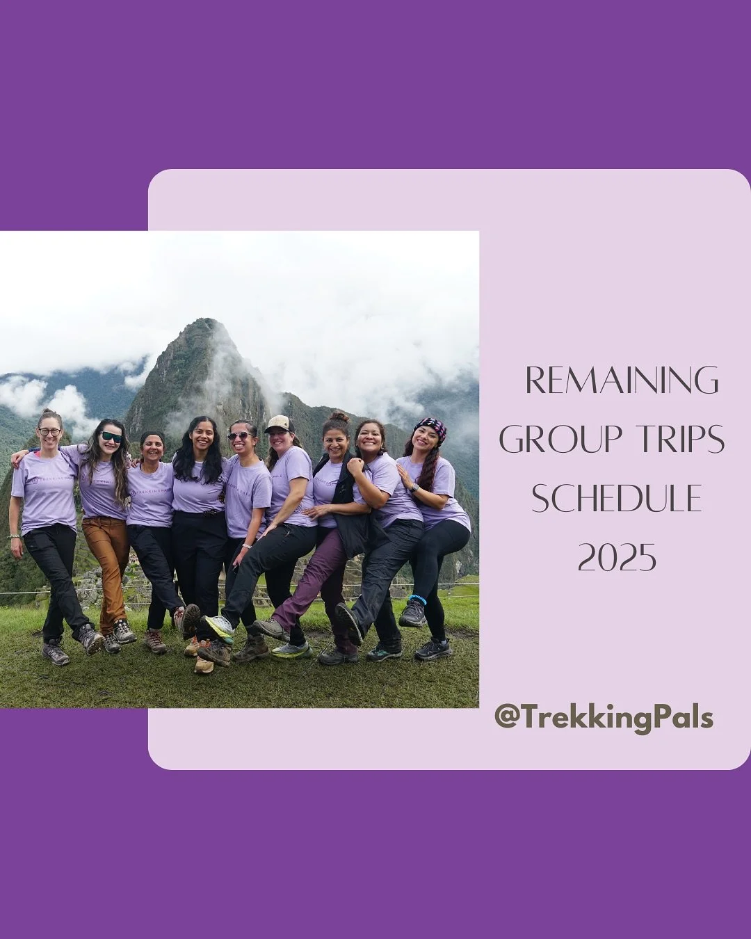 ⏳ Final call for our last adventures of 2025!
⁣
If climbing Mount Kilimanjaro or hiking the Inca Trail to Machu Picchu has been sitting on your bucket list, this is the sign you&rsquo;ve been waiting for. We&rsquo;re down to our last remaining spots 