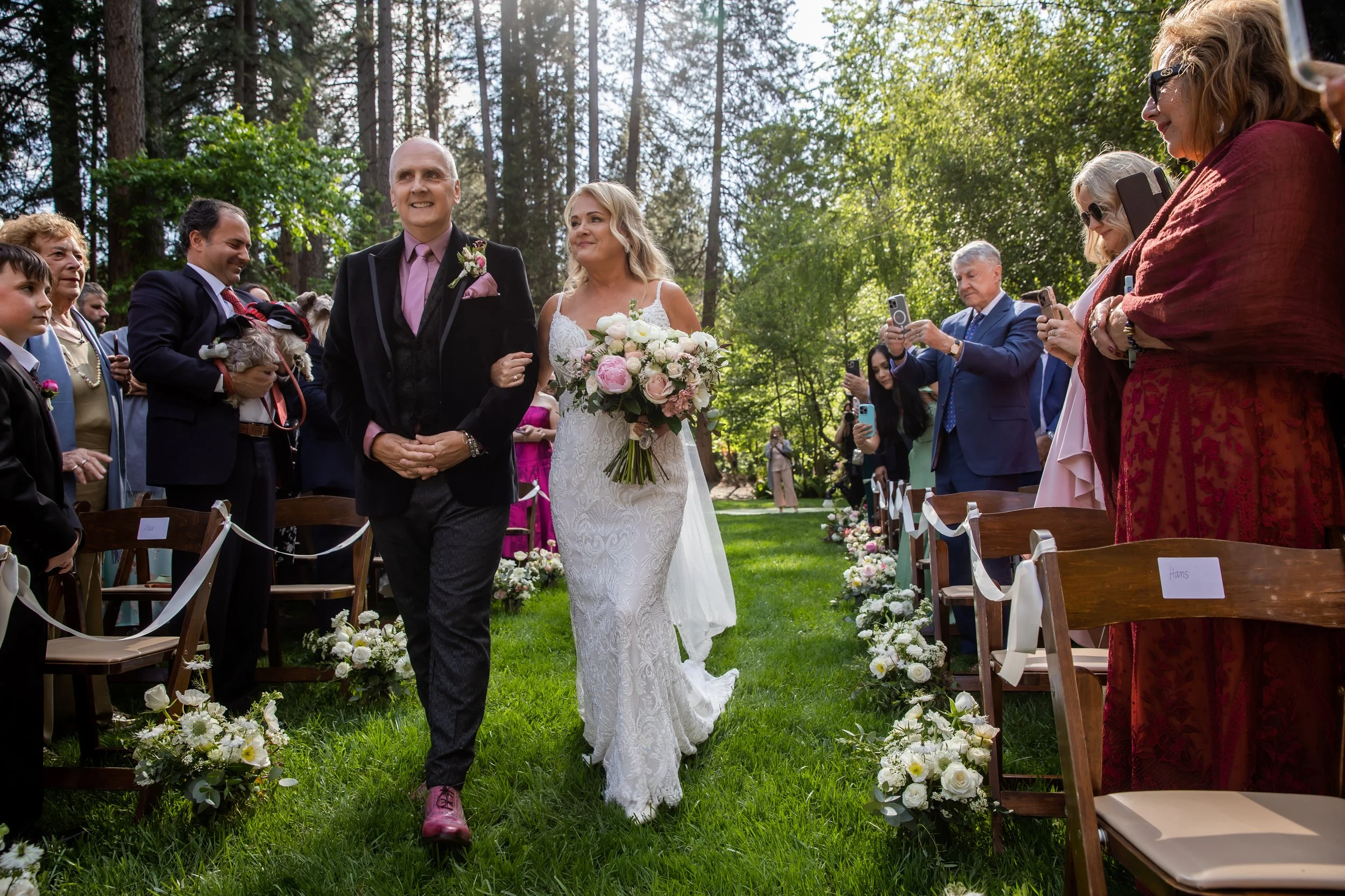 Wedding ceremony processional