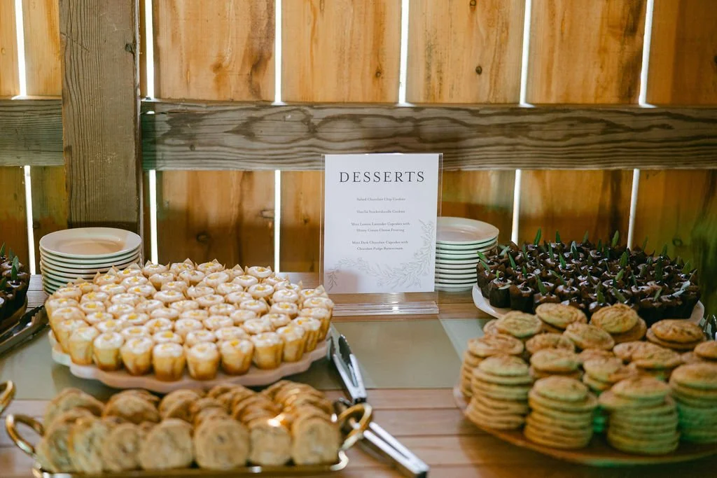 Wedding desserts