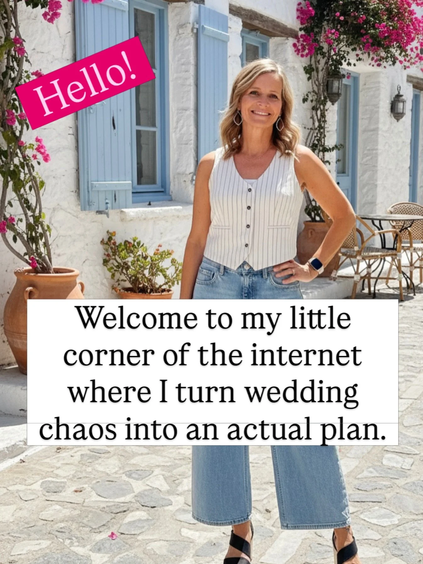 Welcome to my little corner of the internet where wedding planning gets a whole lot less overwhelming.
I'm Sandy, a wedding planner with 20 years of experience and hundreds of weddings under my belt, and I'm here to help you make sense of all the dec