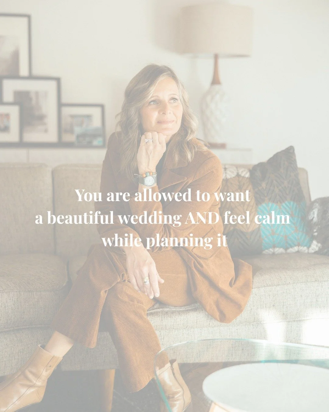 Somewhere along the way, "stressed bride" became the default. Like feeling overwhelmed is just part of the process.

It's not. I've planned hundreds of weddings over 20 years, and I promise you &mdash; the calmest brides I've worked with ar