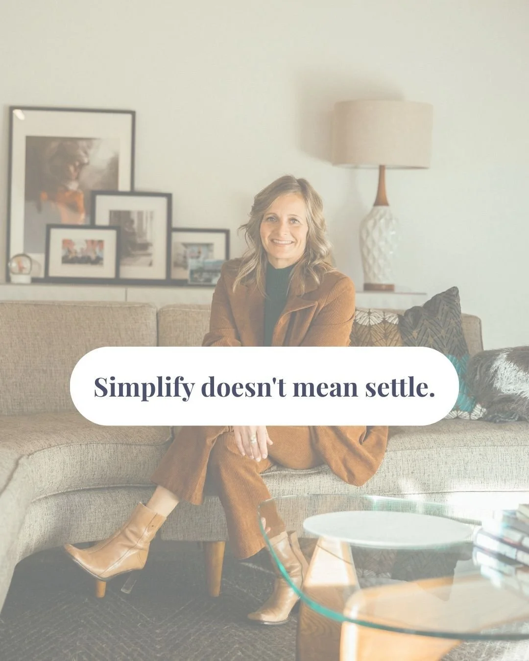A lot of brides think "simplify" means cutting things they actually wanted. It doesn't.

Simplifying means cutting the noise, the guesswork, and the decisions that were never going to matter in five years &mdash; so you have more time, mone