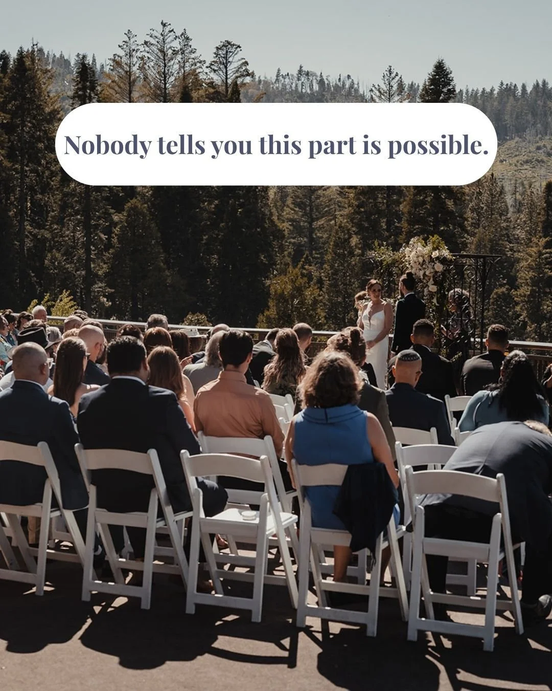 This calm? It's not luck.

Most people assume weddings that look this relaxed just got lucky &mdash; good weather, easy guests, nothing going wrong.

The truth is less glamorous and more useful: this is what happens when a wedding is planned with a c