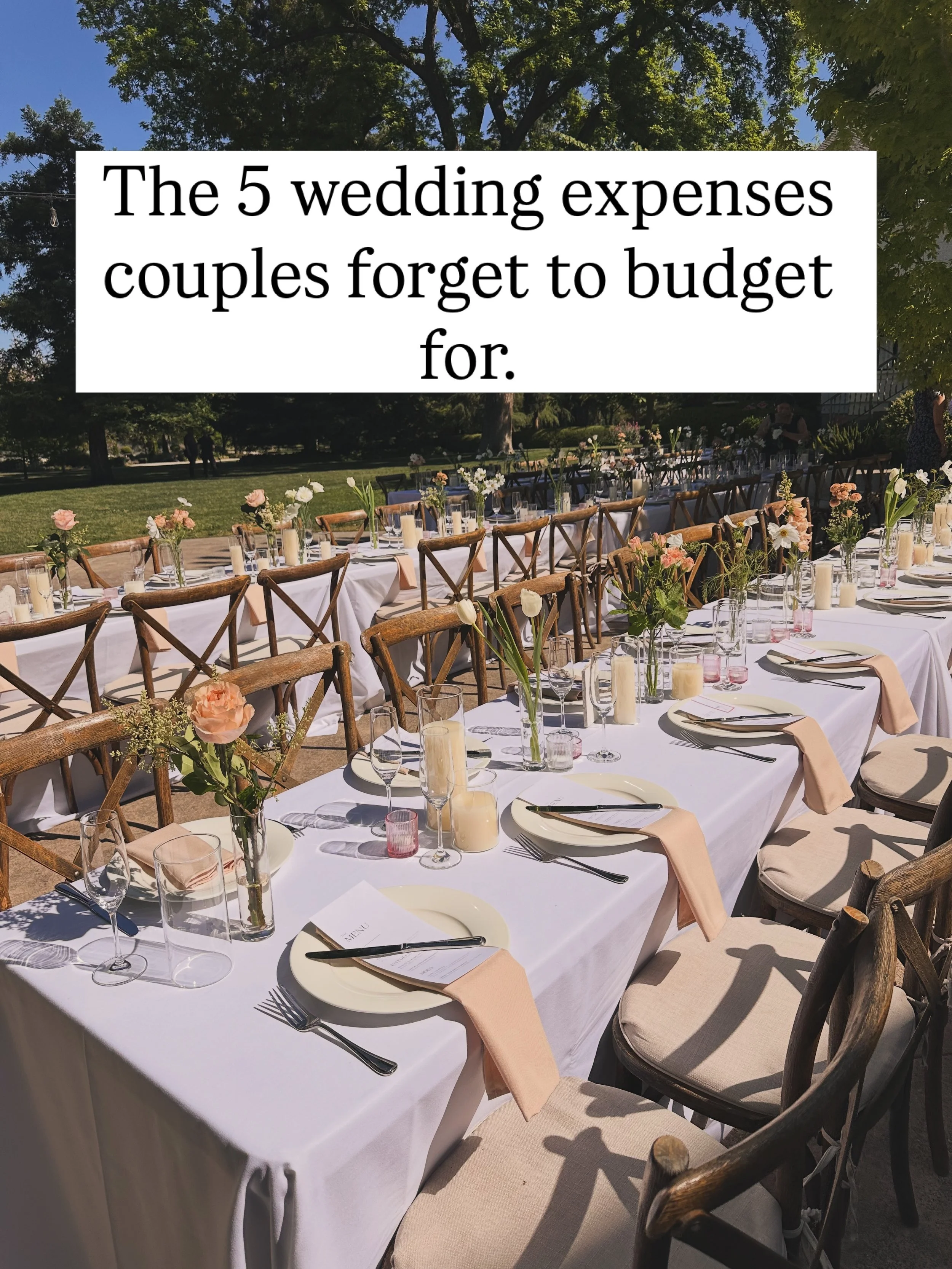 You&rsquo;ve budgeted for the venue, catering, photographer, flowers&hellip; but what about the smaller expenses that can quietly add up?
✨ Gratuities &mdash; tips for your vendors and service staff
👗 Alterations &mdash; your dress or suit may need 