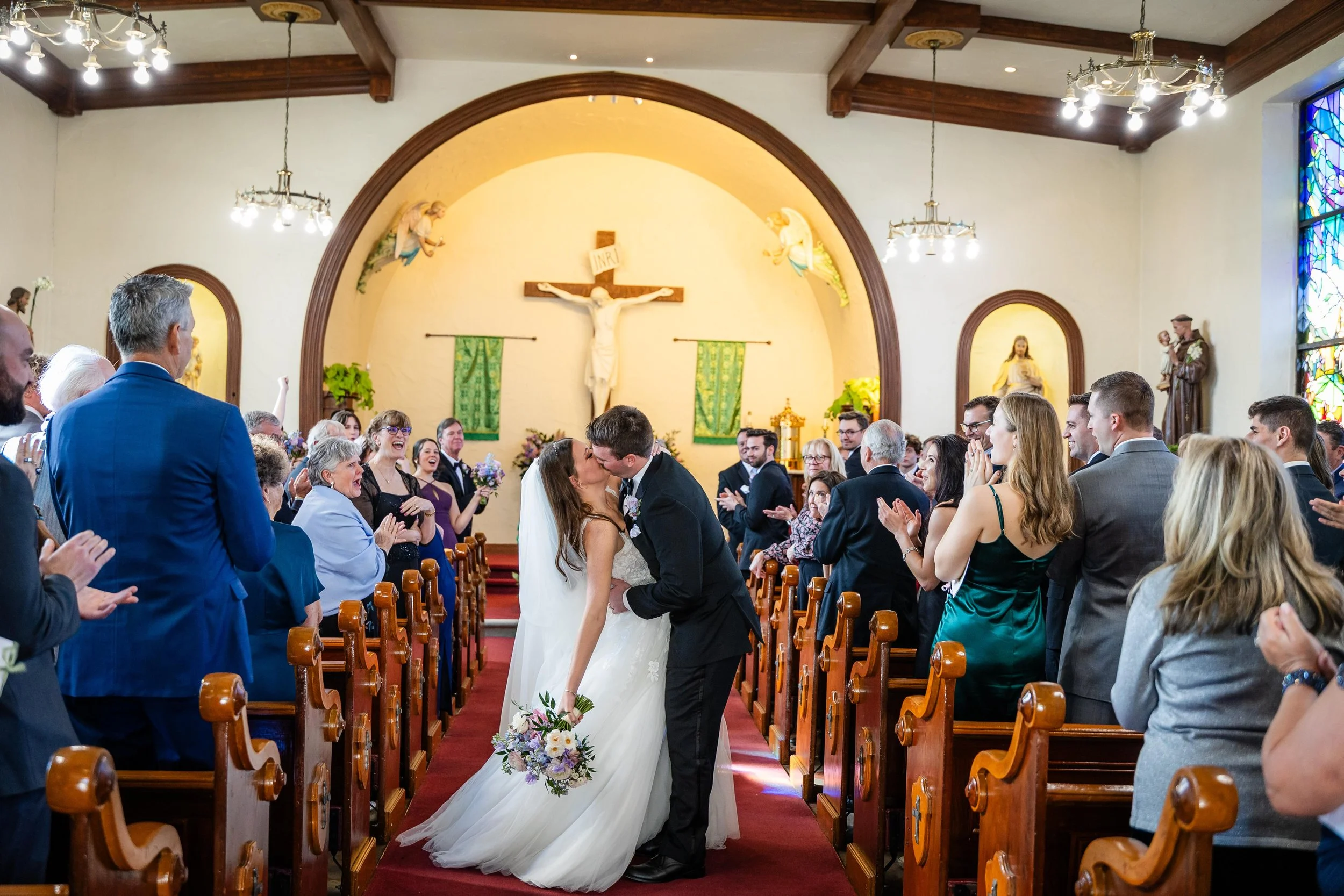 St. Joseph Church Wedding, Clarksburg
