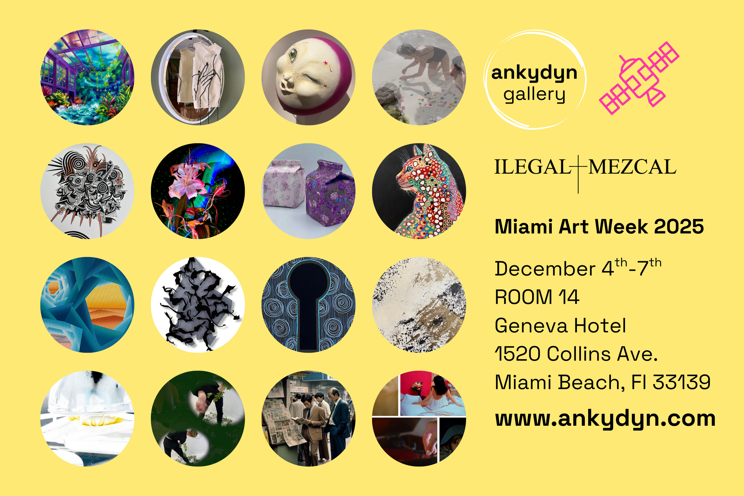 ankydyn gallery at Satellite Art Fair