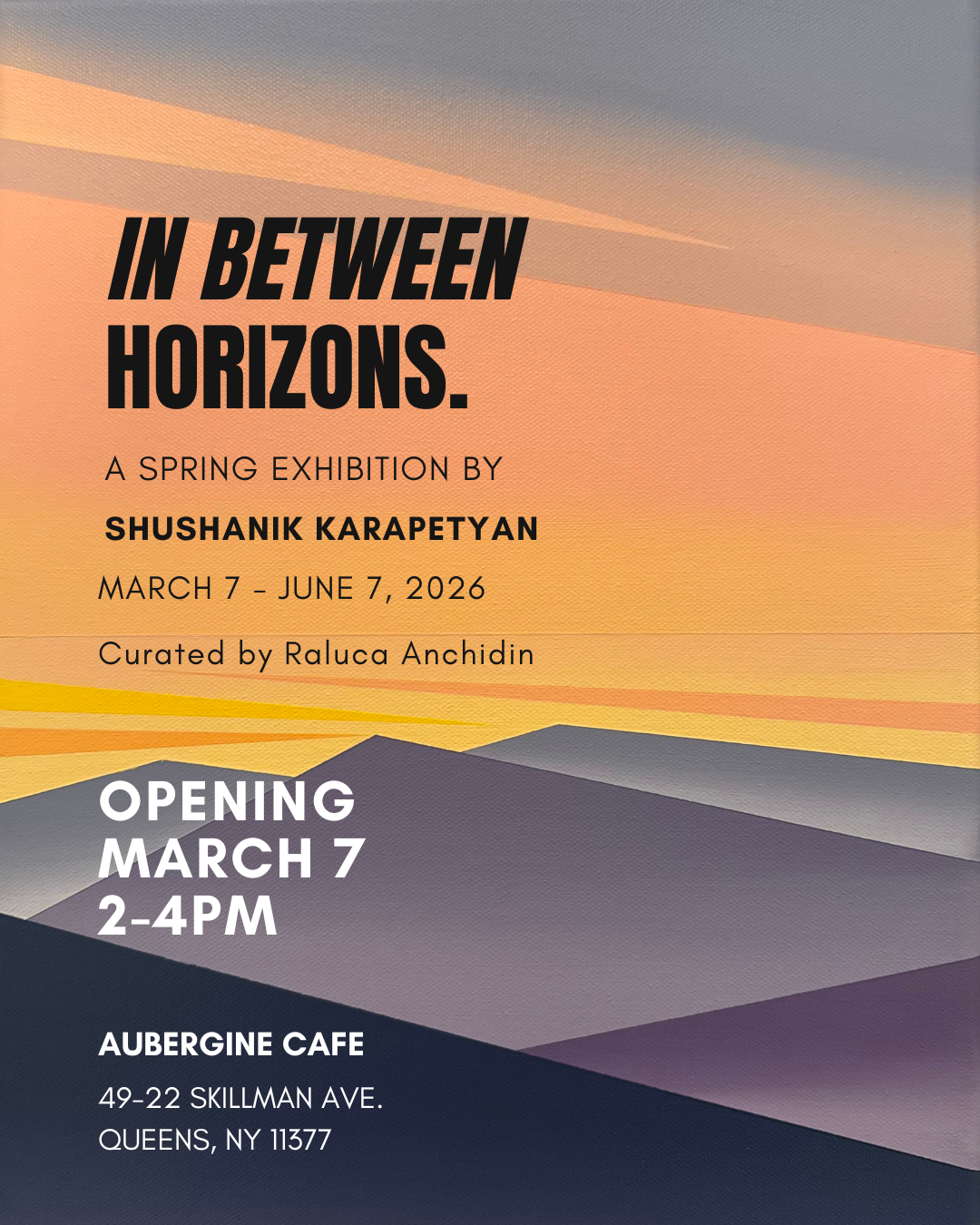 In Between Horizons - Solo Show