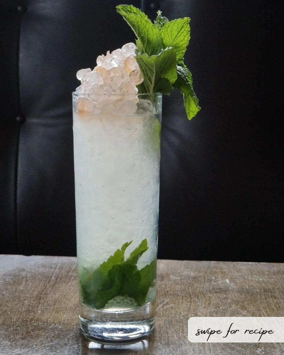 Swipe for our signature mojito recipe that will leave your guests impressed from the first sip 🍋&zwj;🟩 

Pro tip : Add a few drops of bitters directly to your ice before serving &ndash; it creates subtle complexity that elevates the entire experien