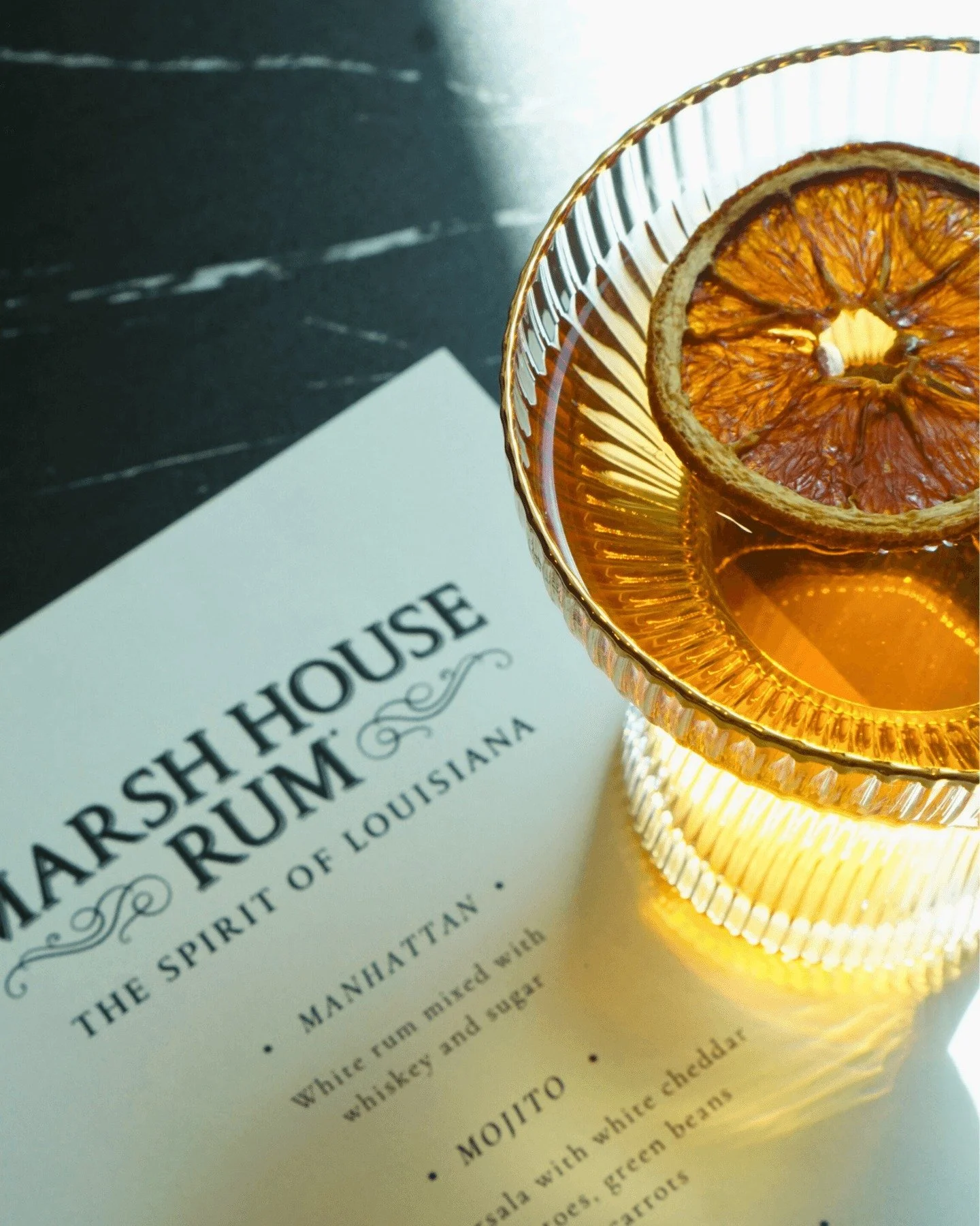 When Marsh House is on the menu, you know it&rsquo;s going to be a good night 🥃✨

#welcometomarshhouse #premiumrum #rum #rumlover #marshhouserum #TheSpiritofLouisiana #rumcocktails #rumdrinks #cocktailsofIG #cocktailrecipe #drinksofIG #rum #happyhou